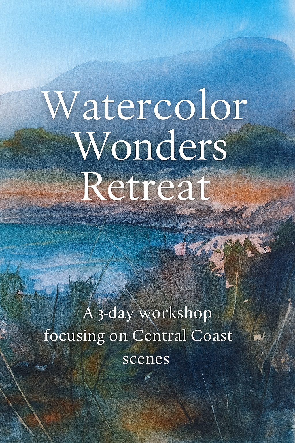 Watercolor Wonders: Central Coast Scenes