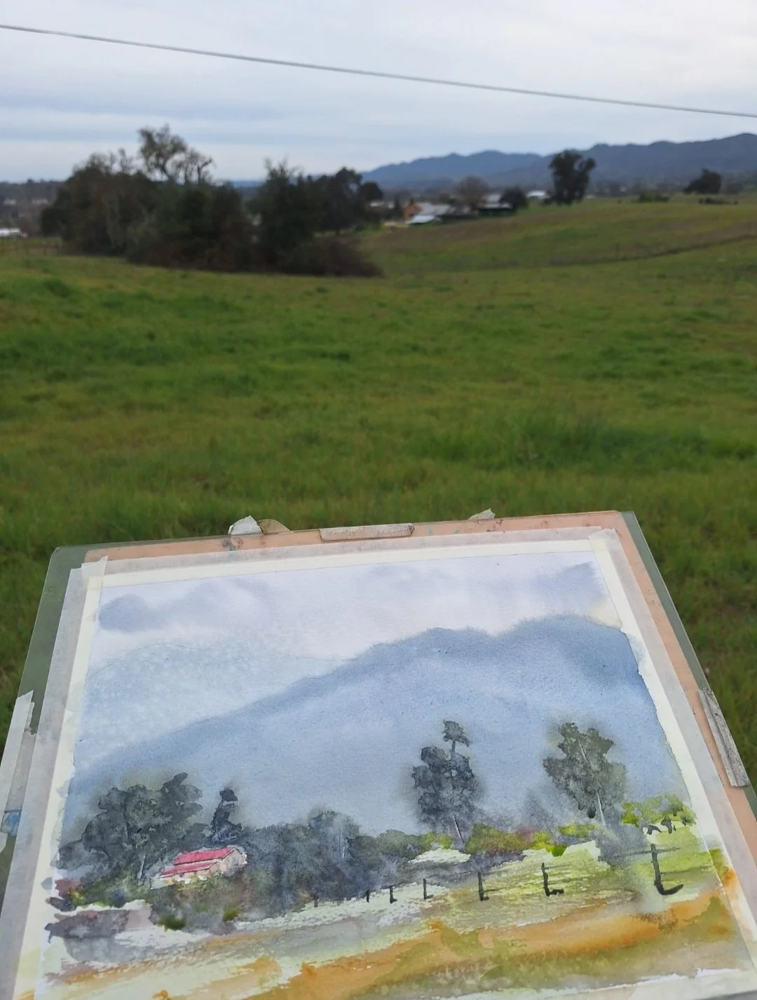 Watercolor Landscapes for Beginners: Weaver Barn Workshop