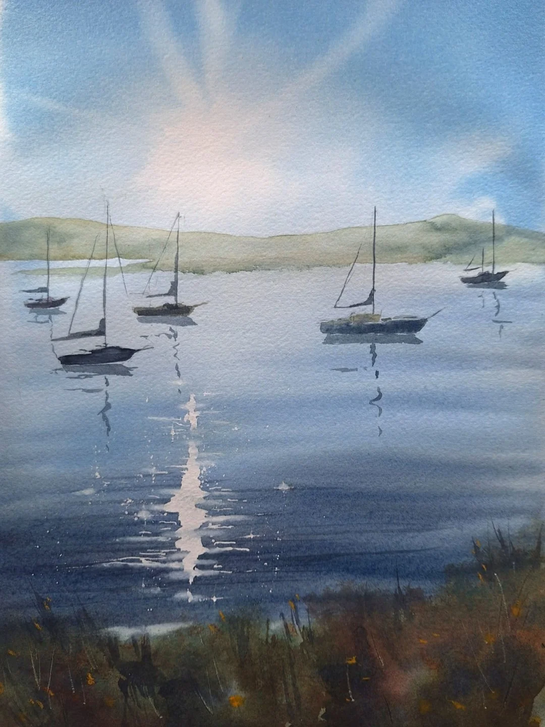 Adult Watercolor Classes on the Central Coast