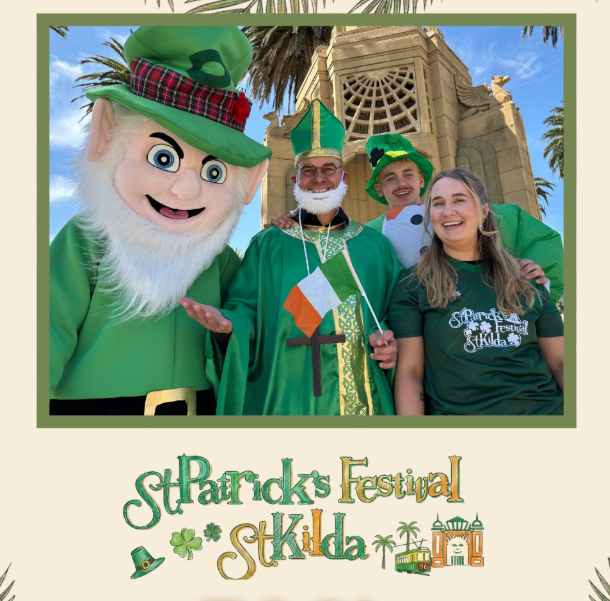 St. Kilda St. Patrick’s Festival in the O’Donnell Gardens.