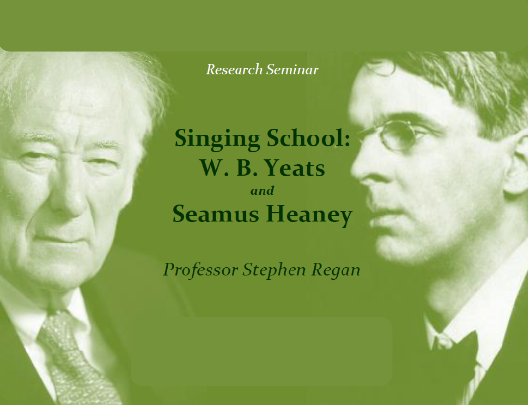 Stephen Regan on Yeats & Heaney - MISS