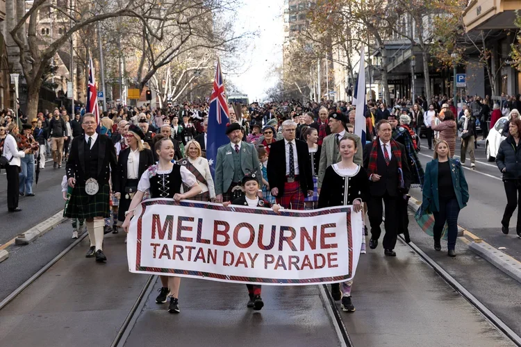 Melbourne Tartan Day Parade