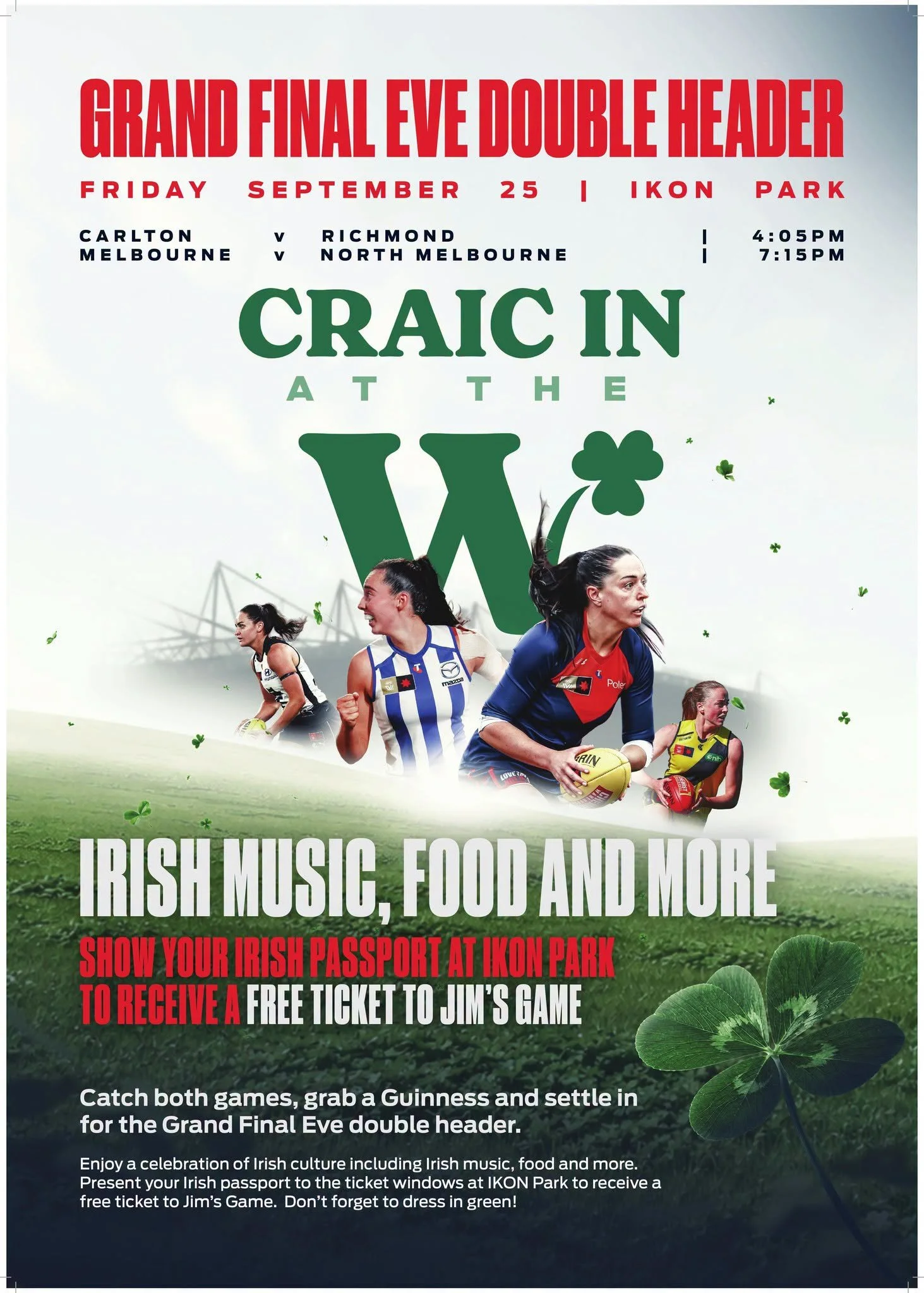 AFLW Craic at the W