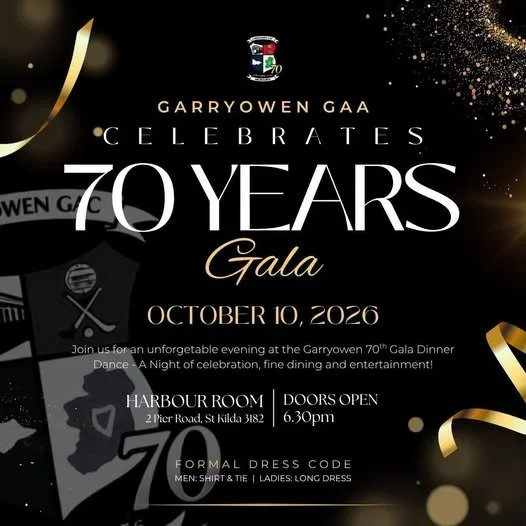 Garryowen GAC 70th Anniversary Gala 