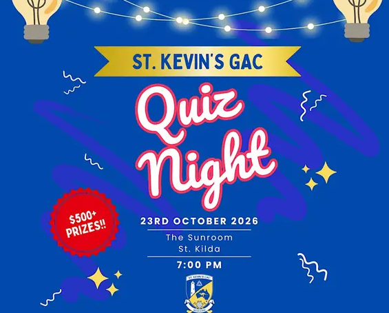 St. Kevin’s GAC Quiz Night