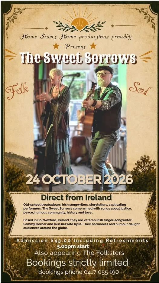 The Sweet Sorrows house concert 