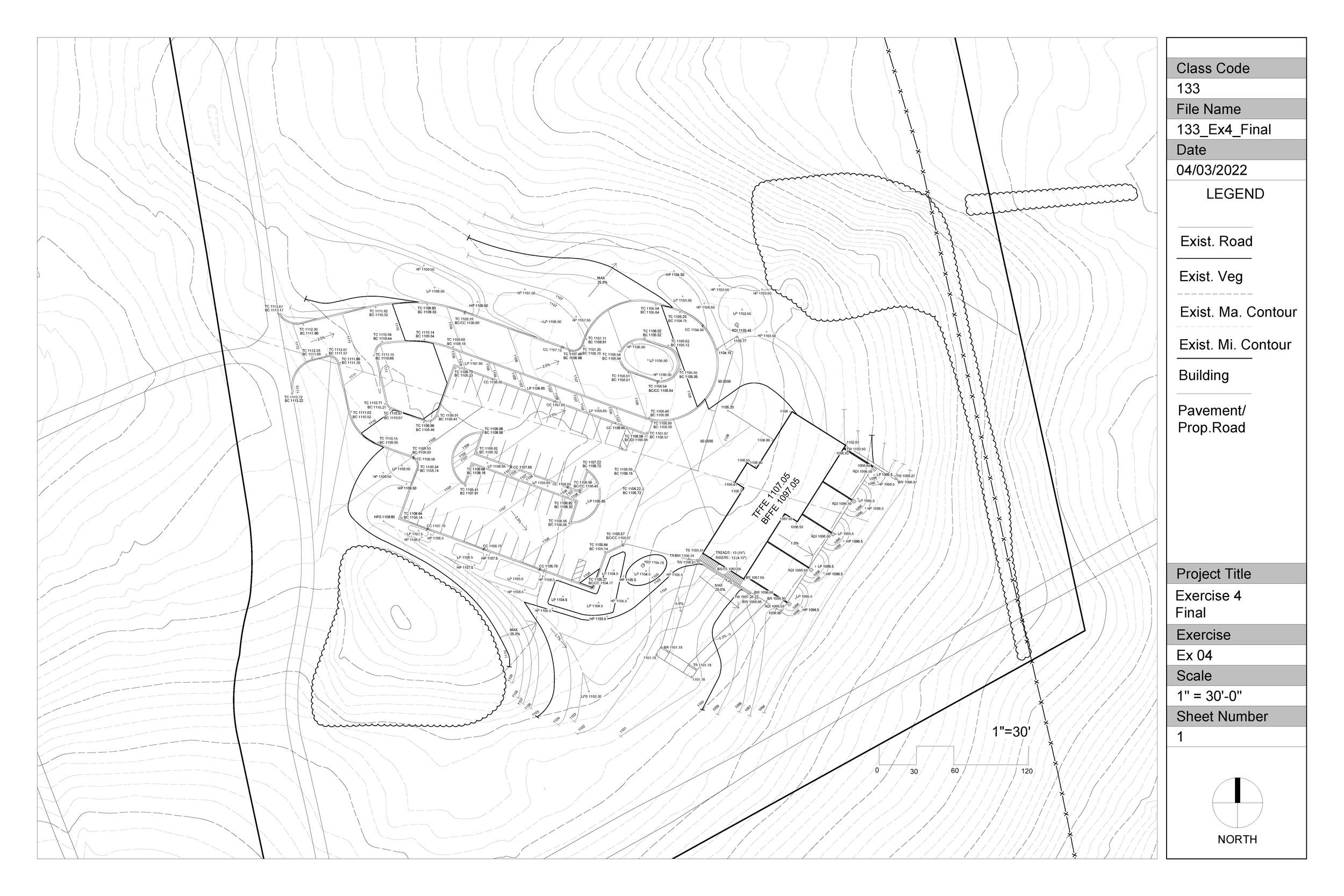 Conceptual grading plan