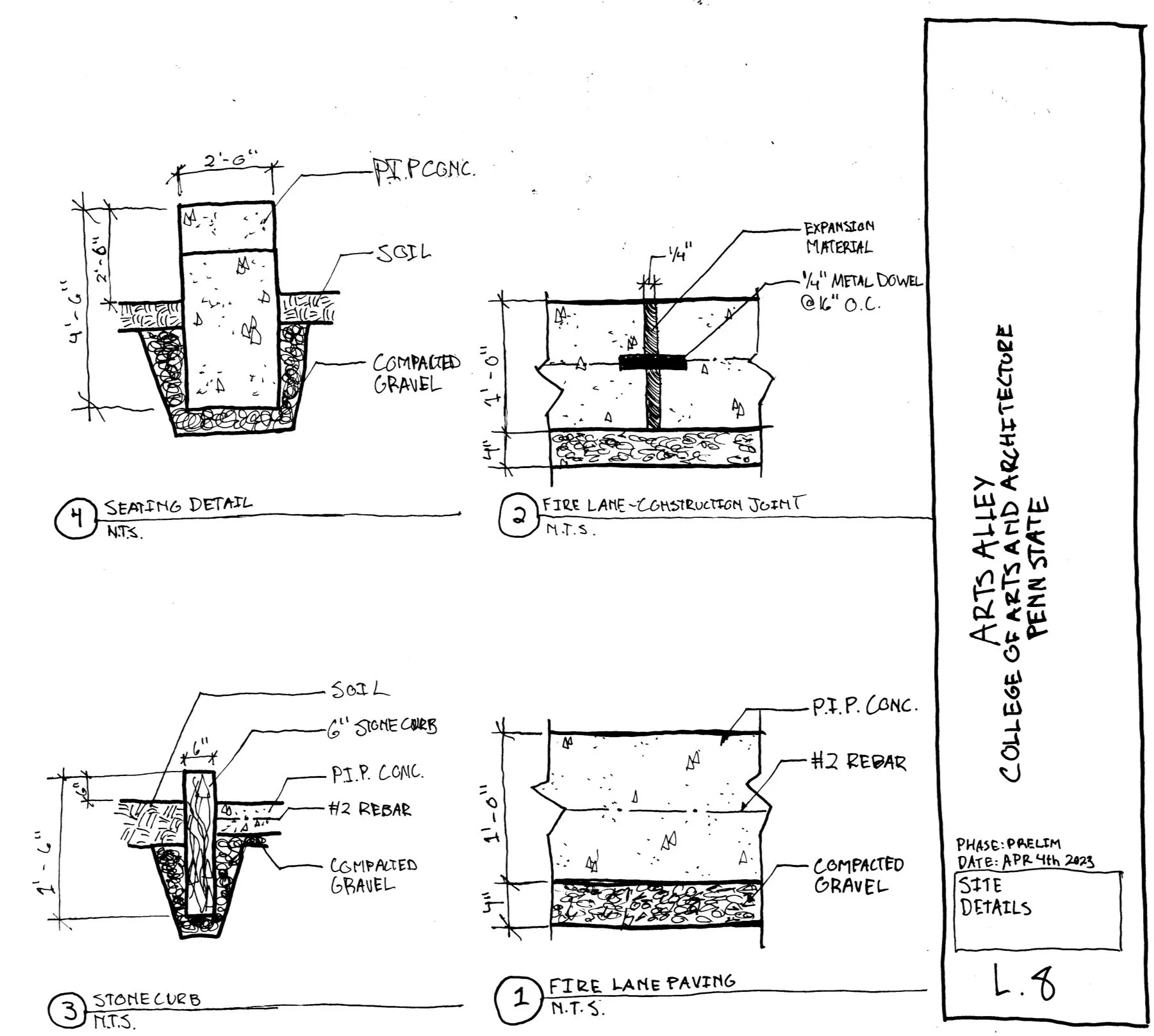 Various details drawing