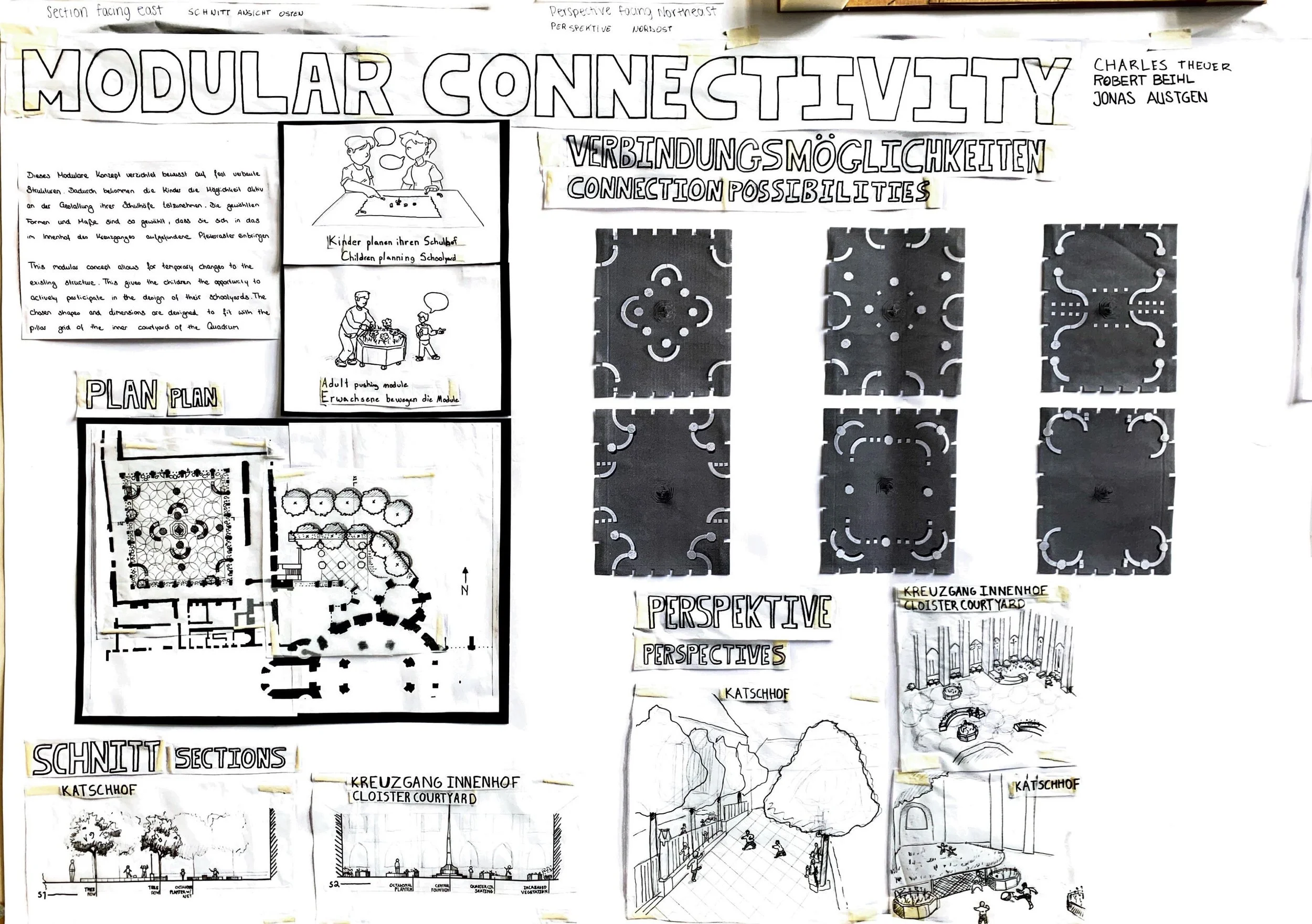Project for the Aachen Cathedral cloister