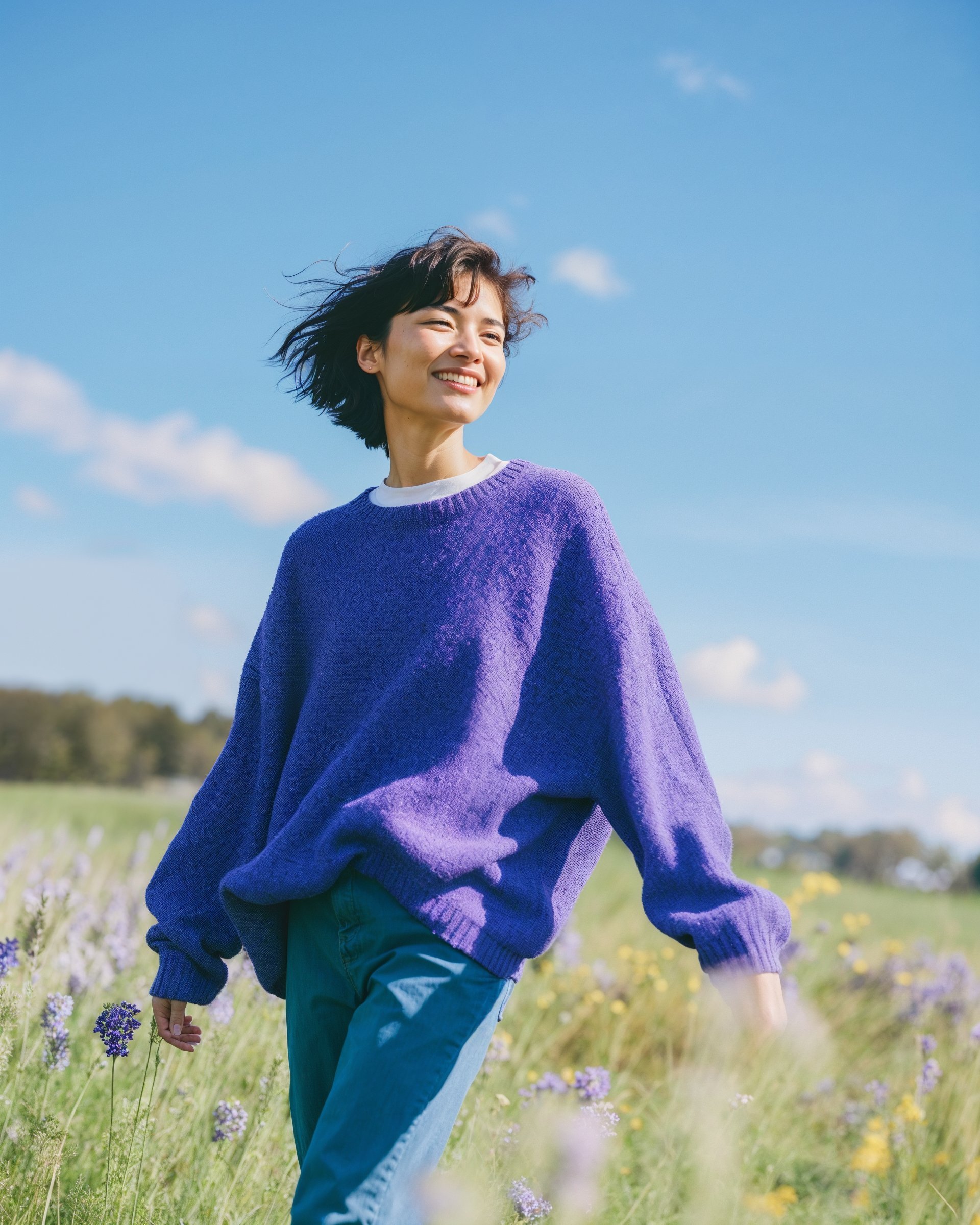 magnific-qS4ofPNr9bksRxKSTndI-soderhavet_A_happy_woman_in_her_30s_in_purple_sweatshirt_walkin_86c60772-c5c5-4e36-a313-454272d1292c.jpeg