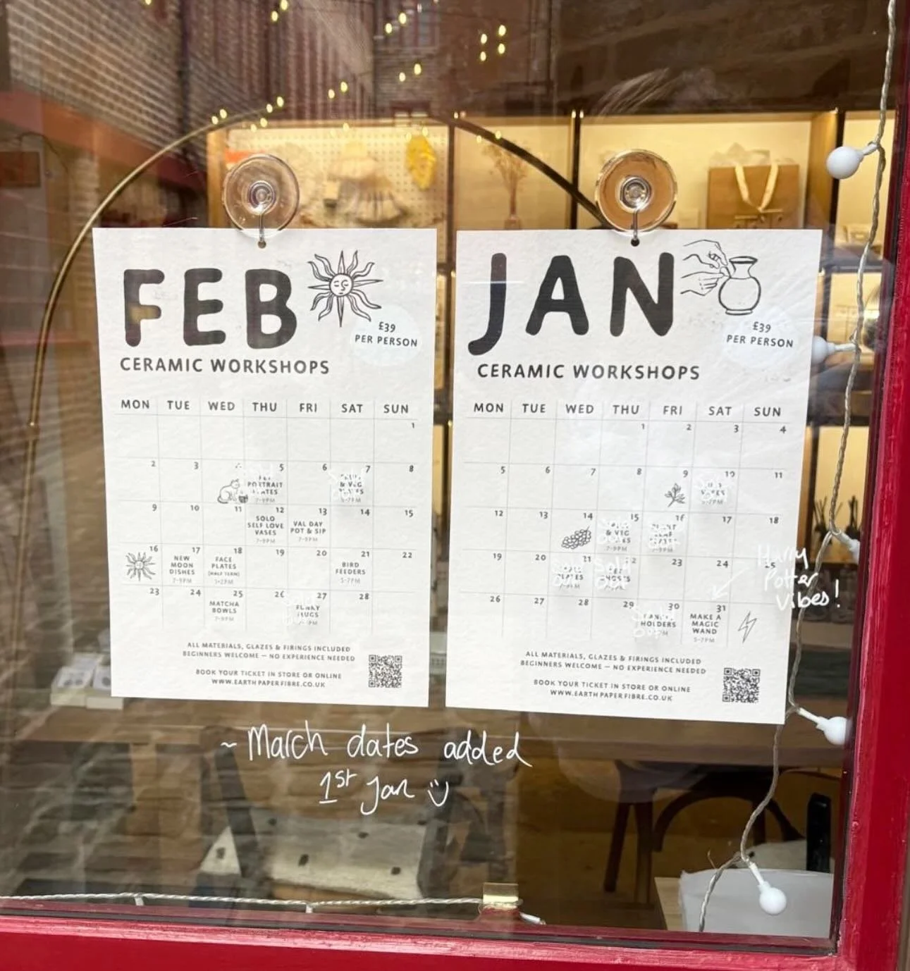 If you&rsquo;re looking for something new to try this year, why not check out @earth_paper_fibre ceramic workshops? They&rsquo;re super fun, creative, and Mel guides you through the whole process from start to finish 

More info can be found on @eart