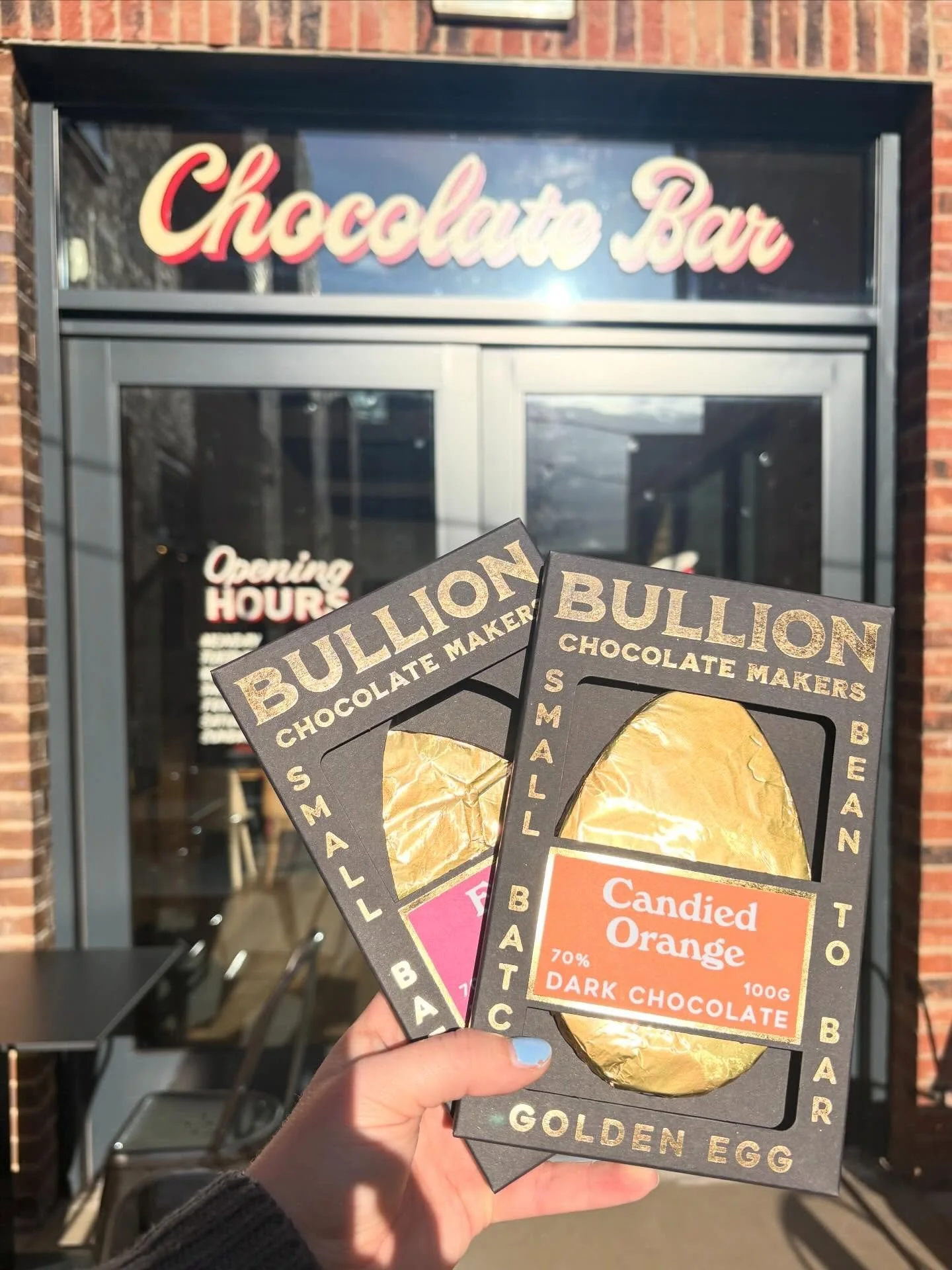 New chocolate just landed at @chocolatebaruk. Perfect timing for Easter 🐣

Treat yourself&hellip; or someone else 🍫