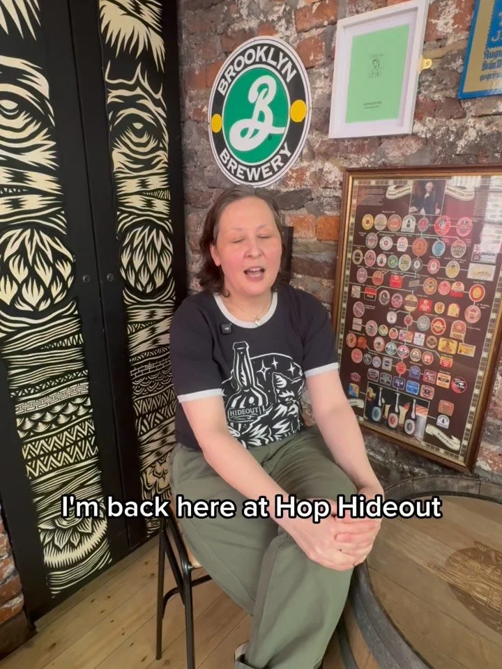 Tomorrow night, First Draughts launches at @hophideout 🍺🎤

Poetry, spoken word, and a proper welcoming space to share or just sit back and take it all in. Starts 8pm and free entry (or pay as you feel). Head over to @hophideout page for more inform