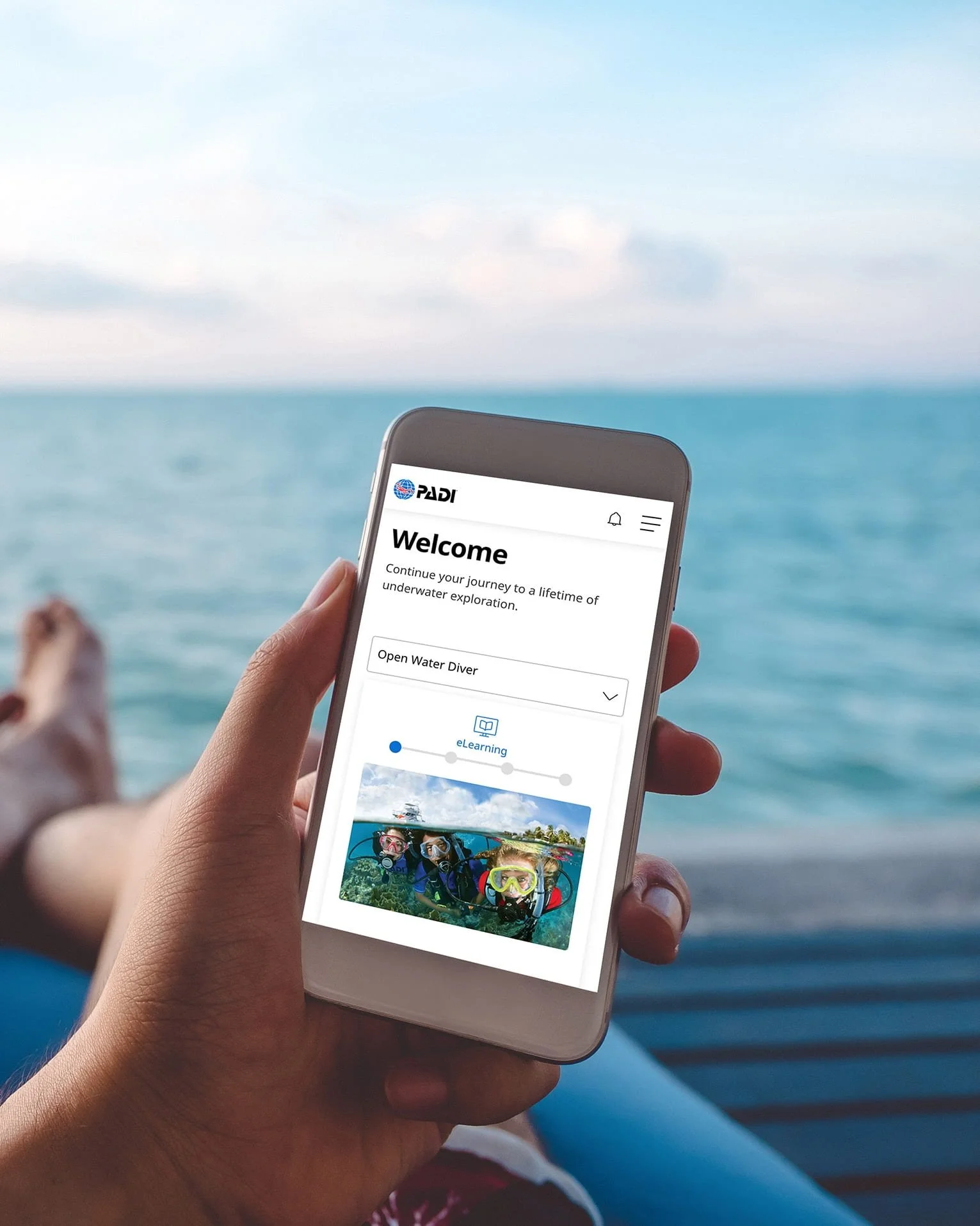 E learning Padi course