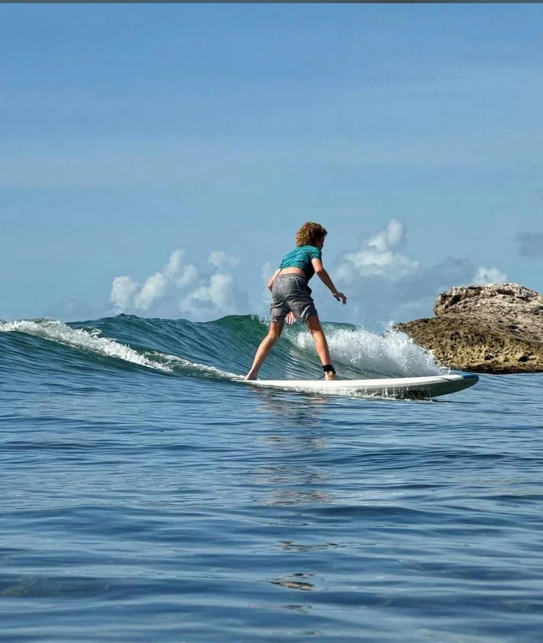 Surfing in Tulum