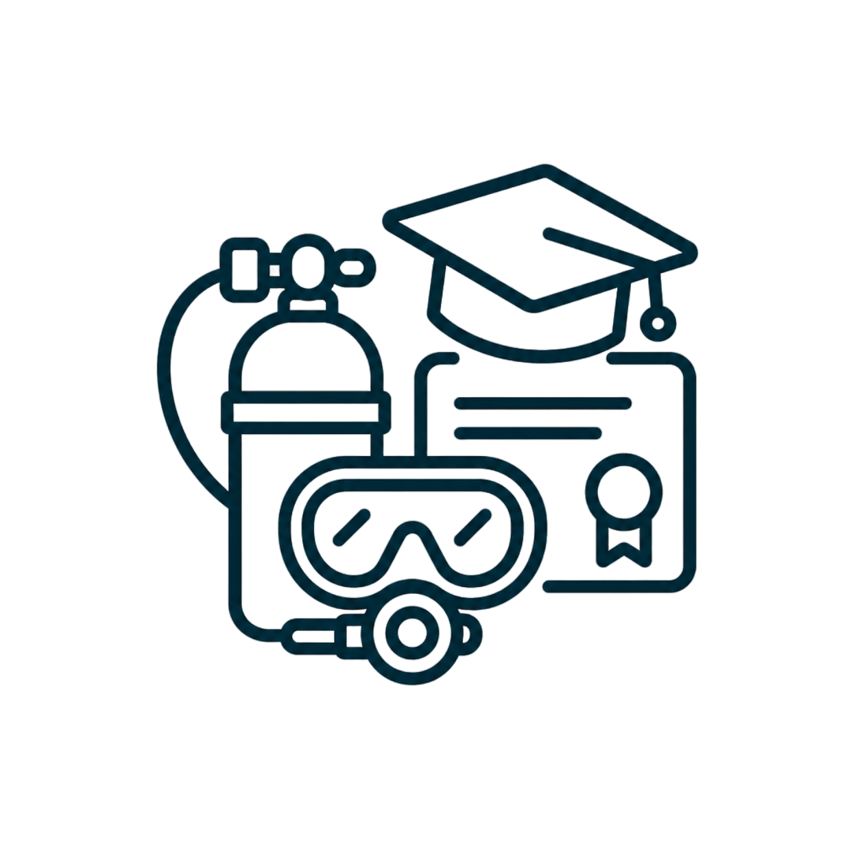 Padi courses icon mexidivers