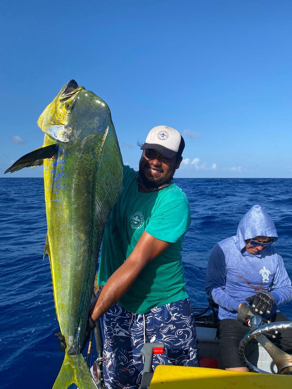 Mahi caught at a mexidivers fishing charter