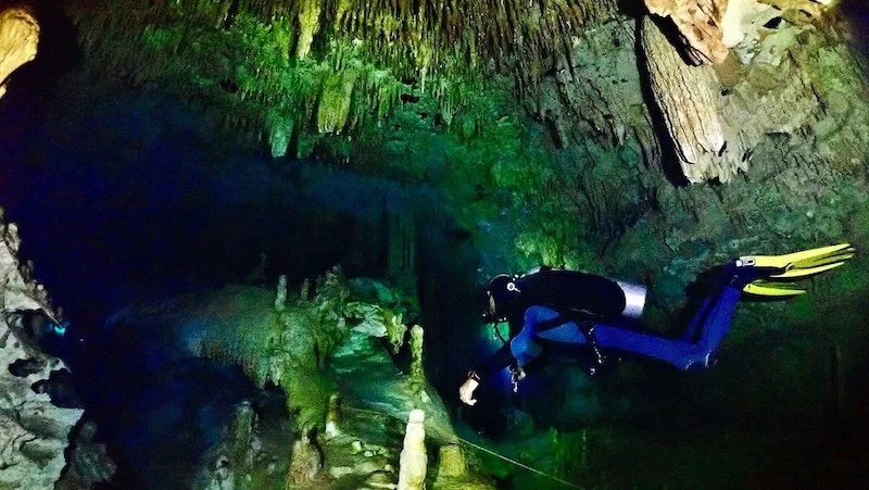 Dreamgate cenote diving with Mexidivers