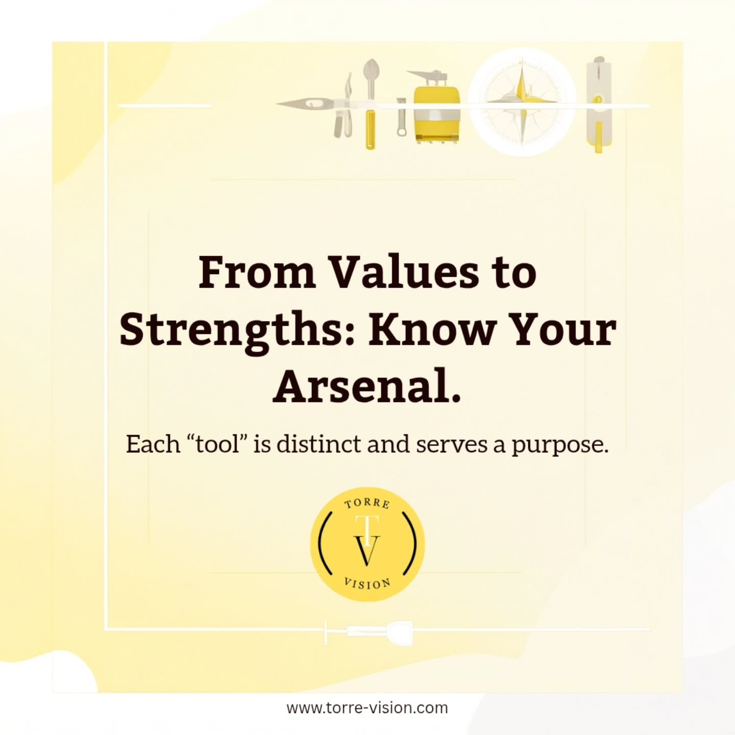👇 If values are your compass, your strengths are the engine that propels you forward.
 For too long, we've been told to focus on our weaknesses. But extensive research from Gallup, detailed in &quot;StrengthsFinder 2.0&quot; by Tom Rath, shows that 