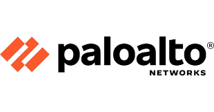 Palo Alto Networks logo with text and orange icon