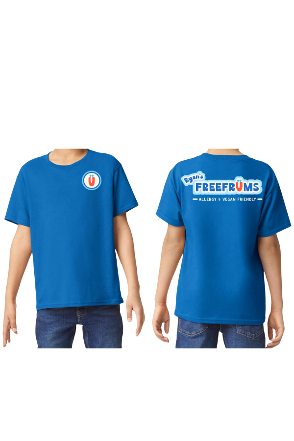 blue t-shirt