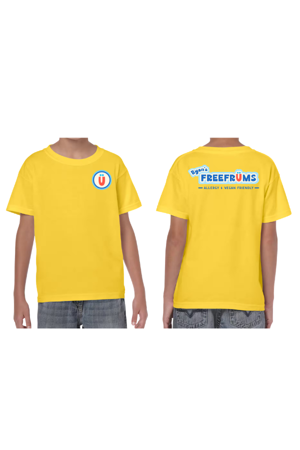 yellow t-shirt