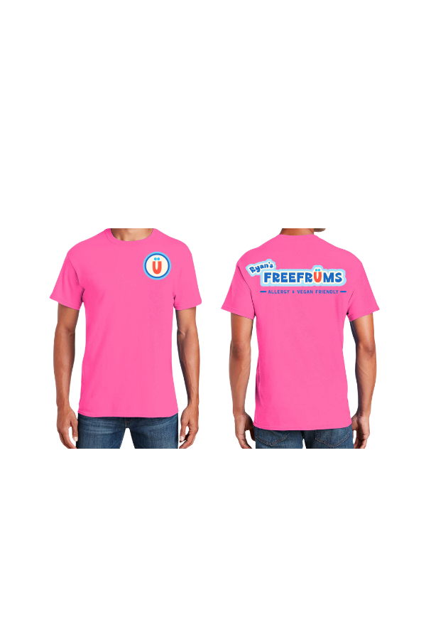pink t-shirt