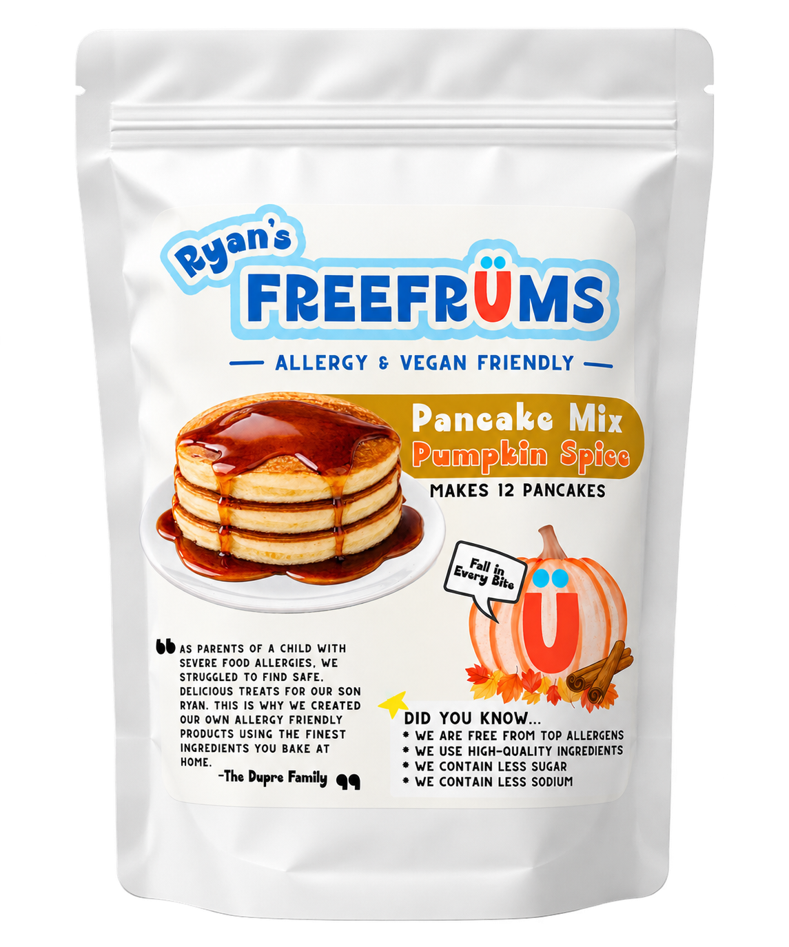 Pumpkin Spice Pancake Mix (Limited Drop)