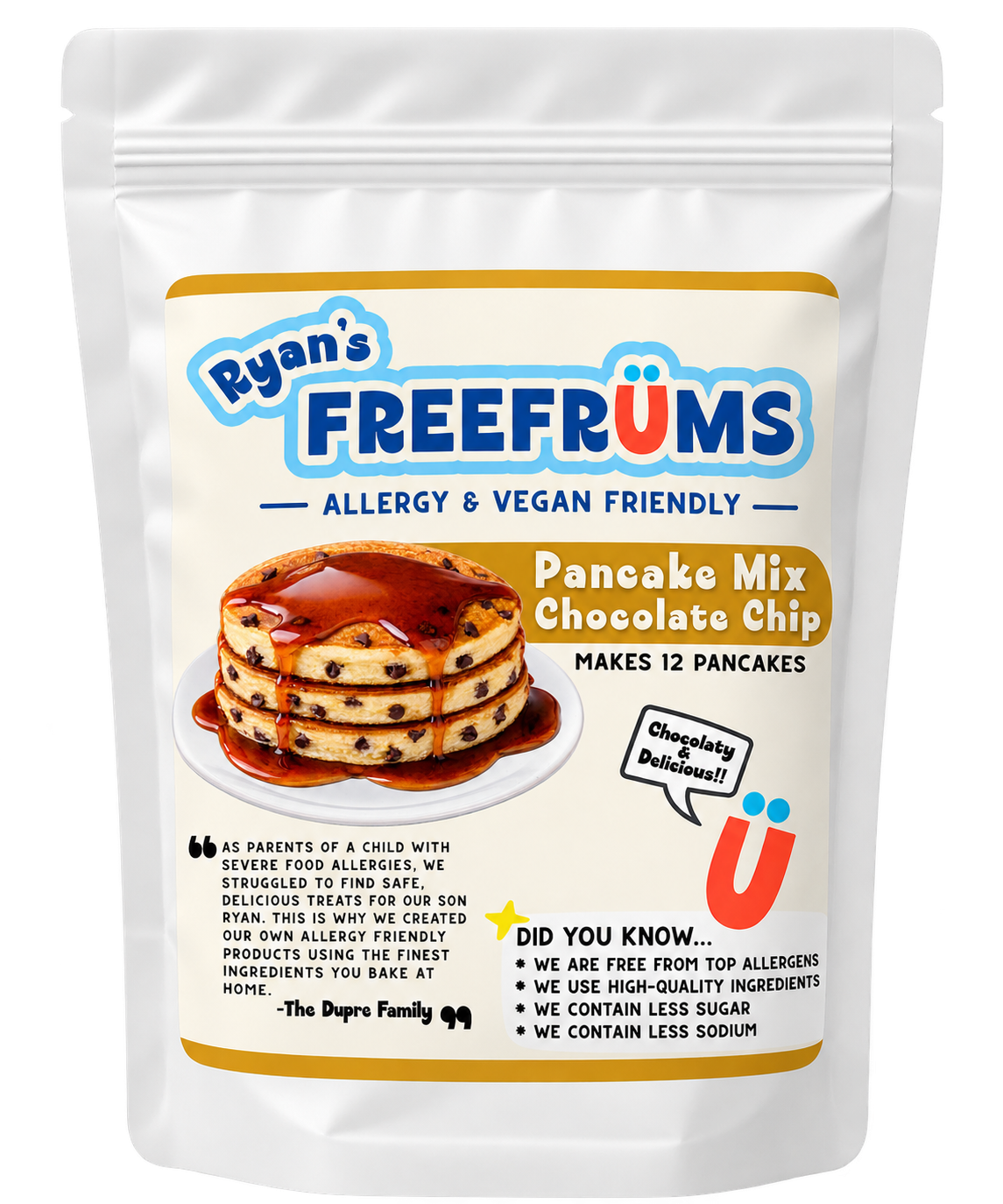 Chocolate Chip Pancake Mix