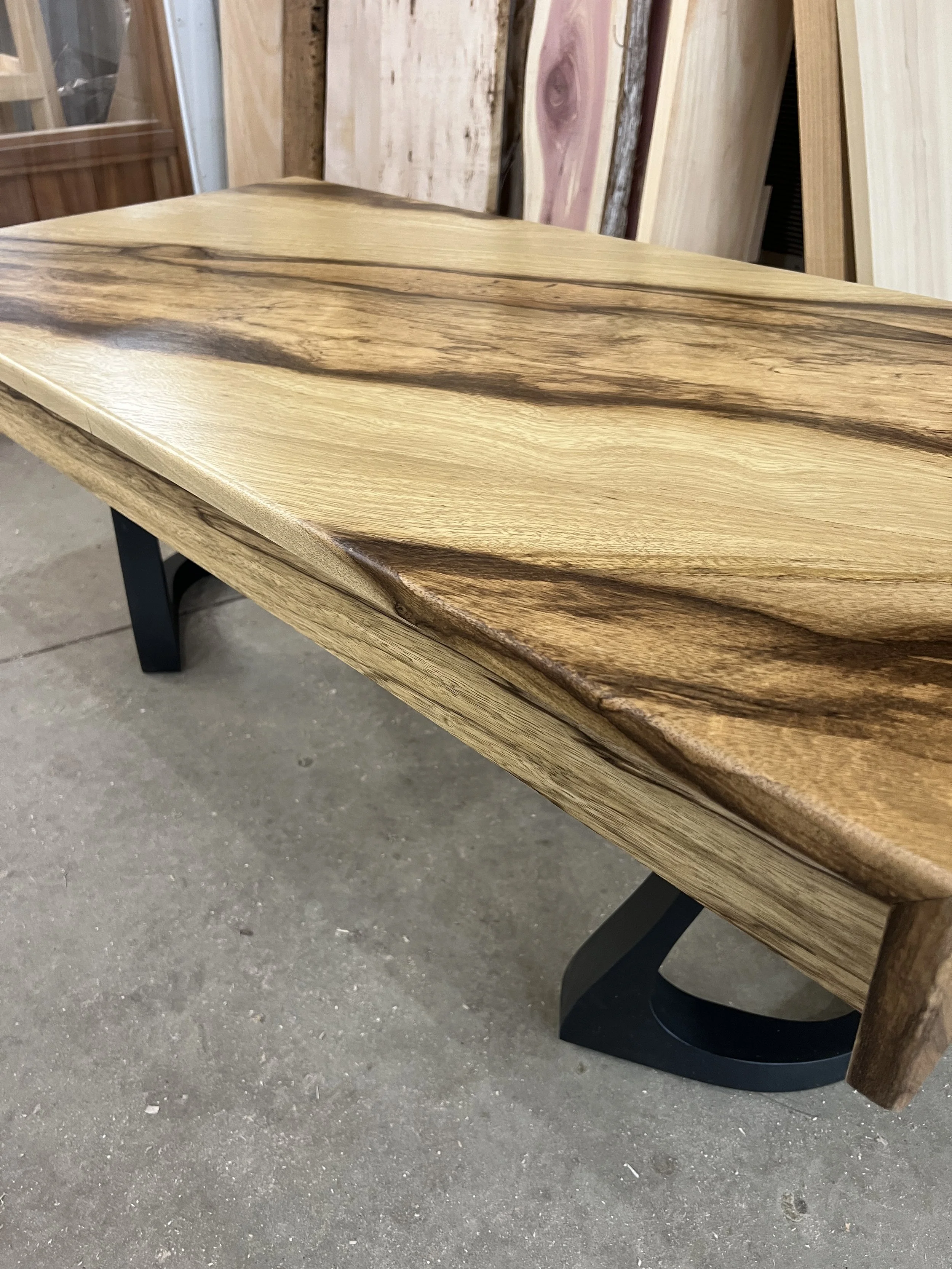 Black Limba Coffee Table — Camp 3 Woodworks