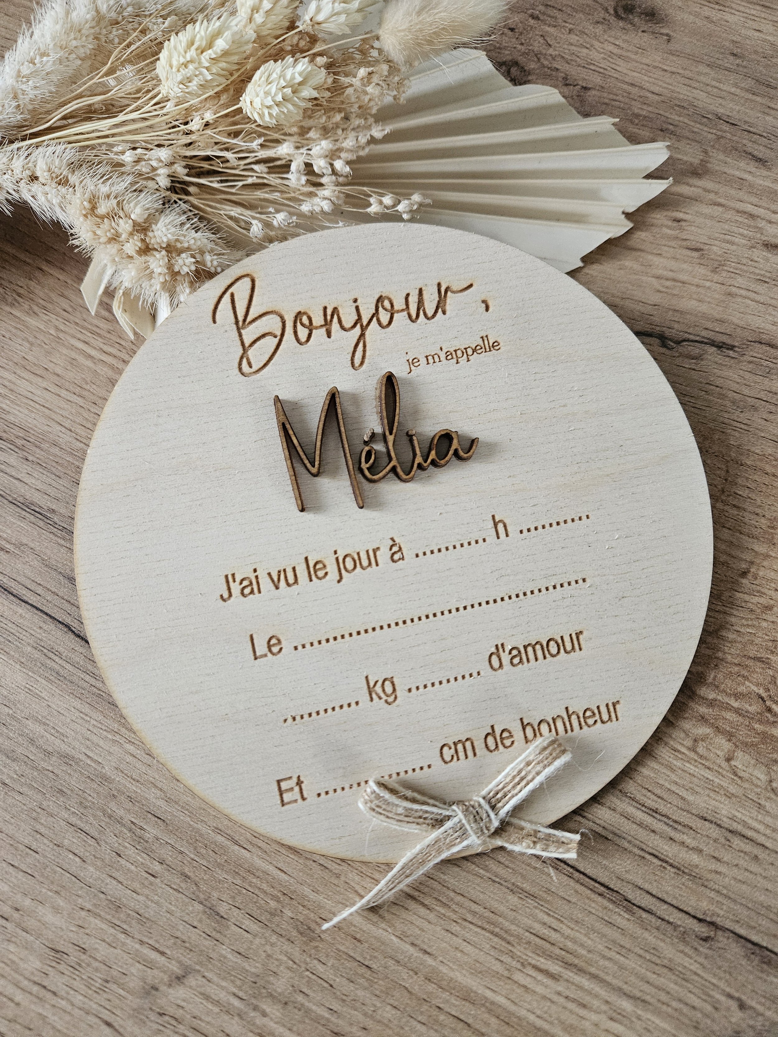 Carte de naissance