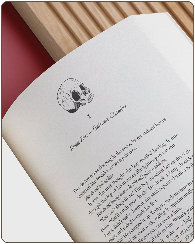  The Bone Door  - Chapter Heads
  Illustrations  
