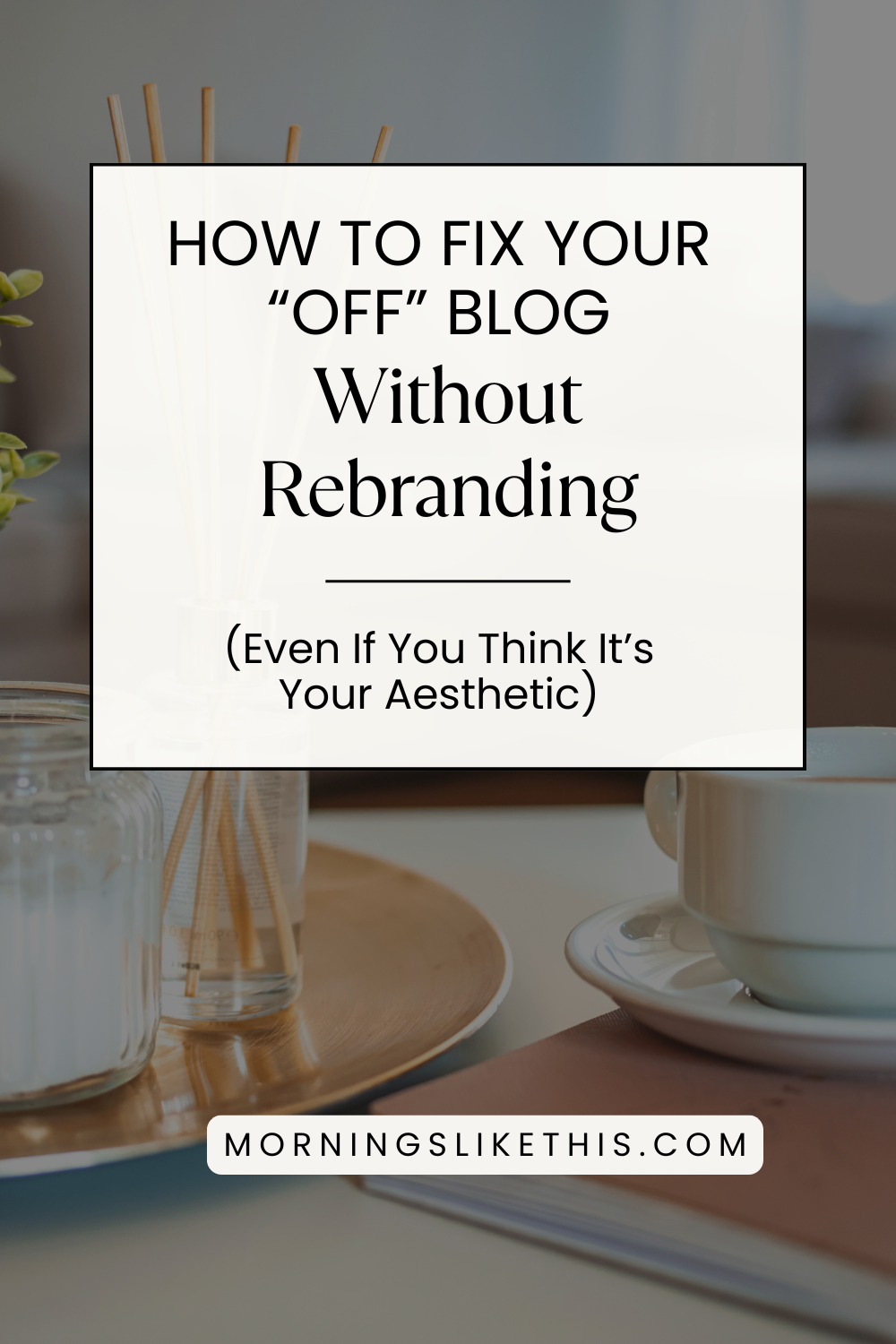 How to Fix Your Blog Without Starting Over (Even If You Think You Need Another Rebrand) episode artwork