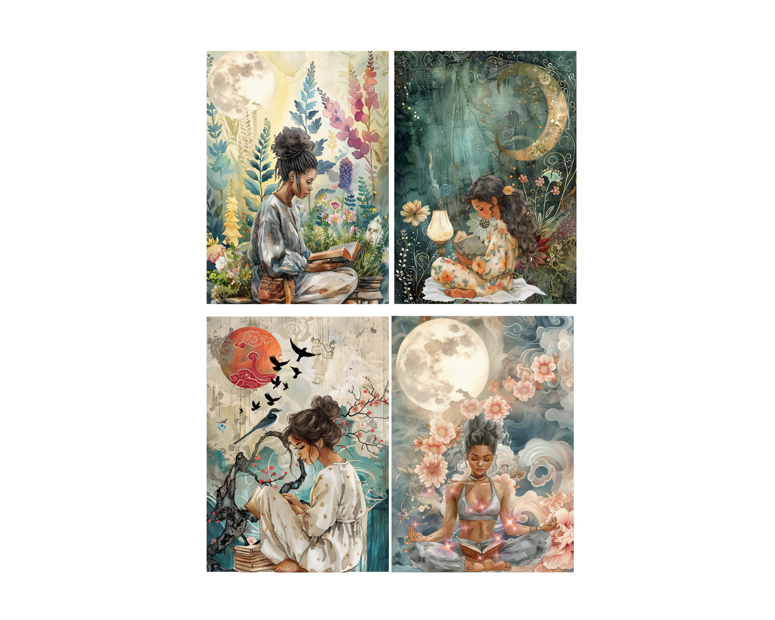 Moonlit Muse Kindle Insert Collection