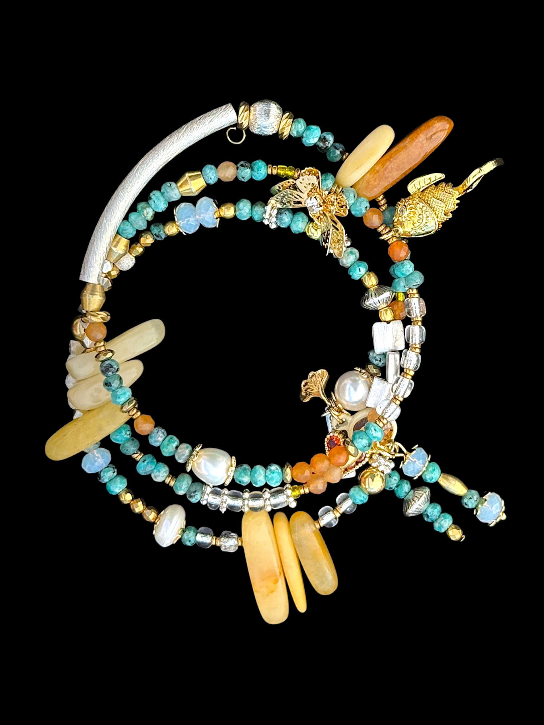 Koi & Company Memory Wrap Bracelet