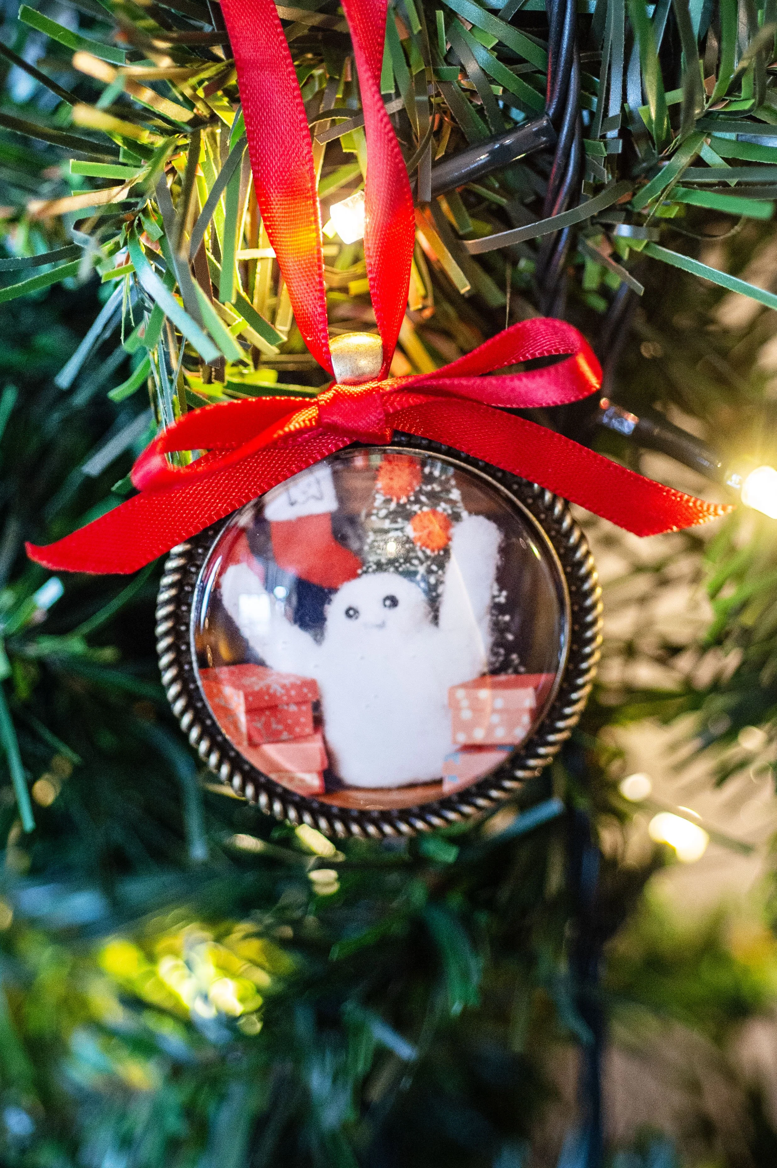 Ghostie's Christmas Ornament