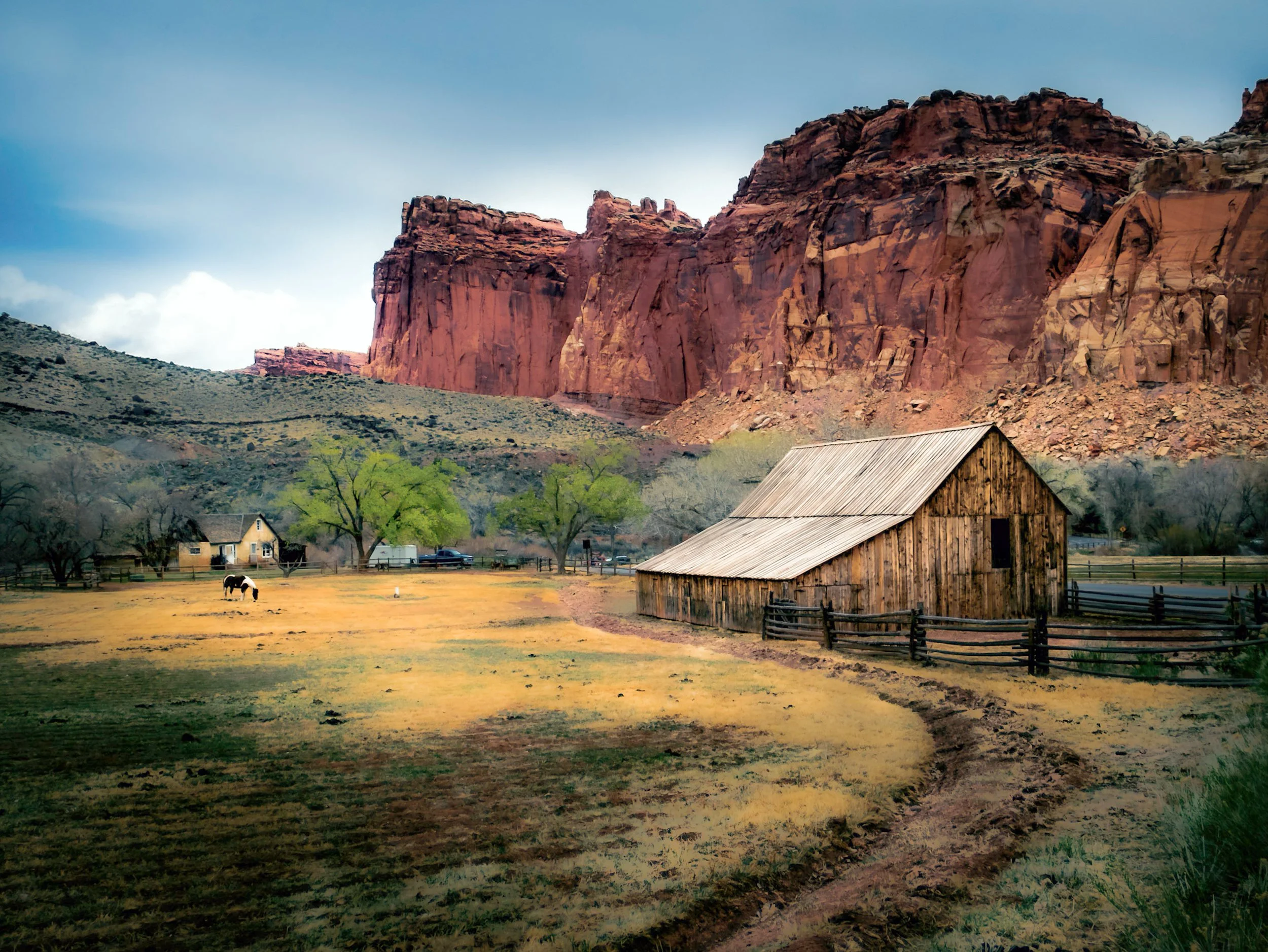 Quietude in Capitol Reef: A Moment in the Fruita Valley