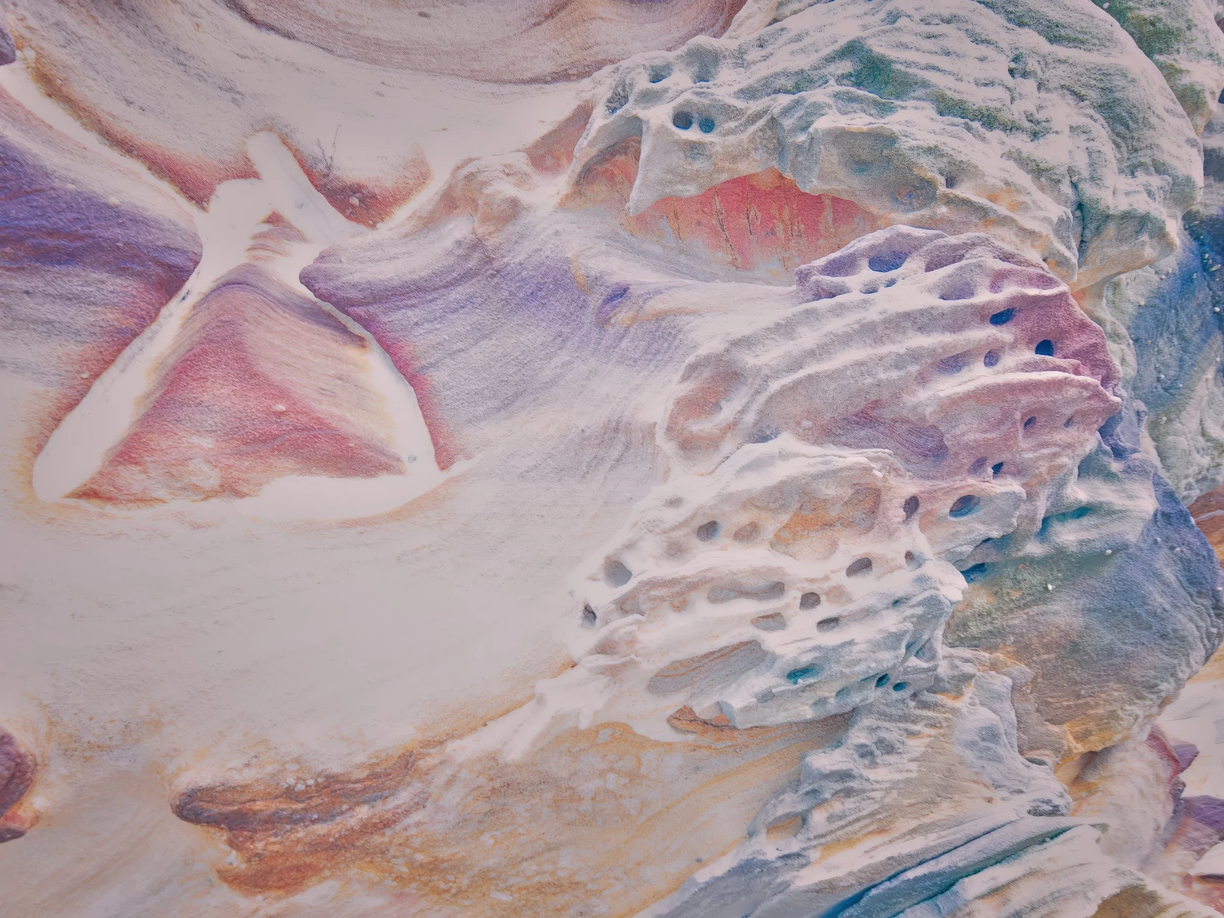Bondi Beach Rock Outcroping Detail