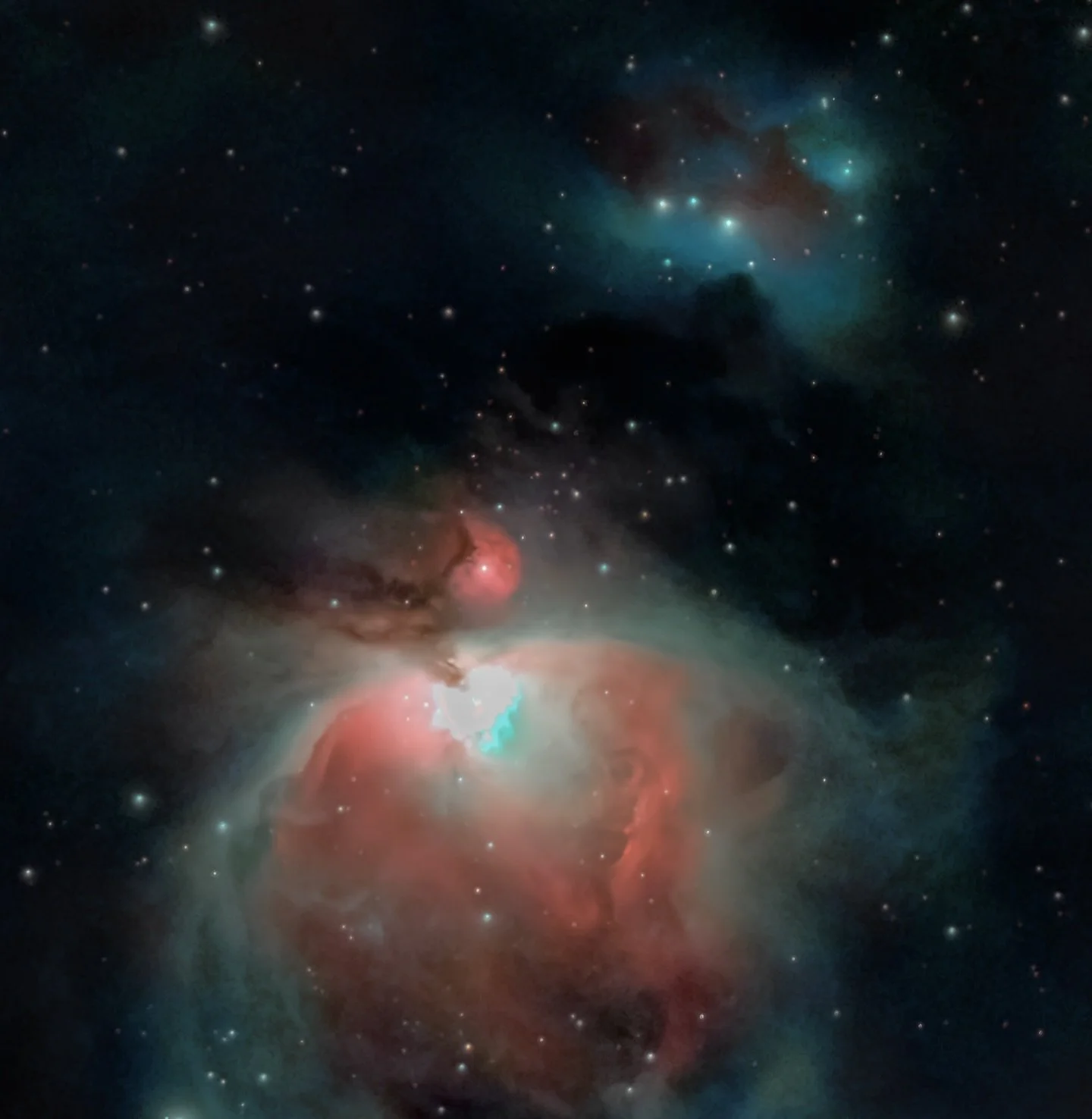 My little Dwarf Mini telescope arrived on New Year&rsquo;s Eve and I posted pictures of how dinky this telescope is. Until we got clear skies last night, I wasn&rsquo;t able to image anything with it. Even though the app interface is fairly intuitive