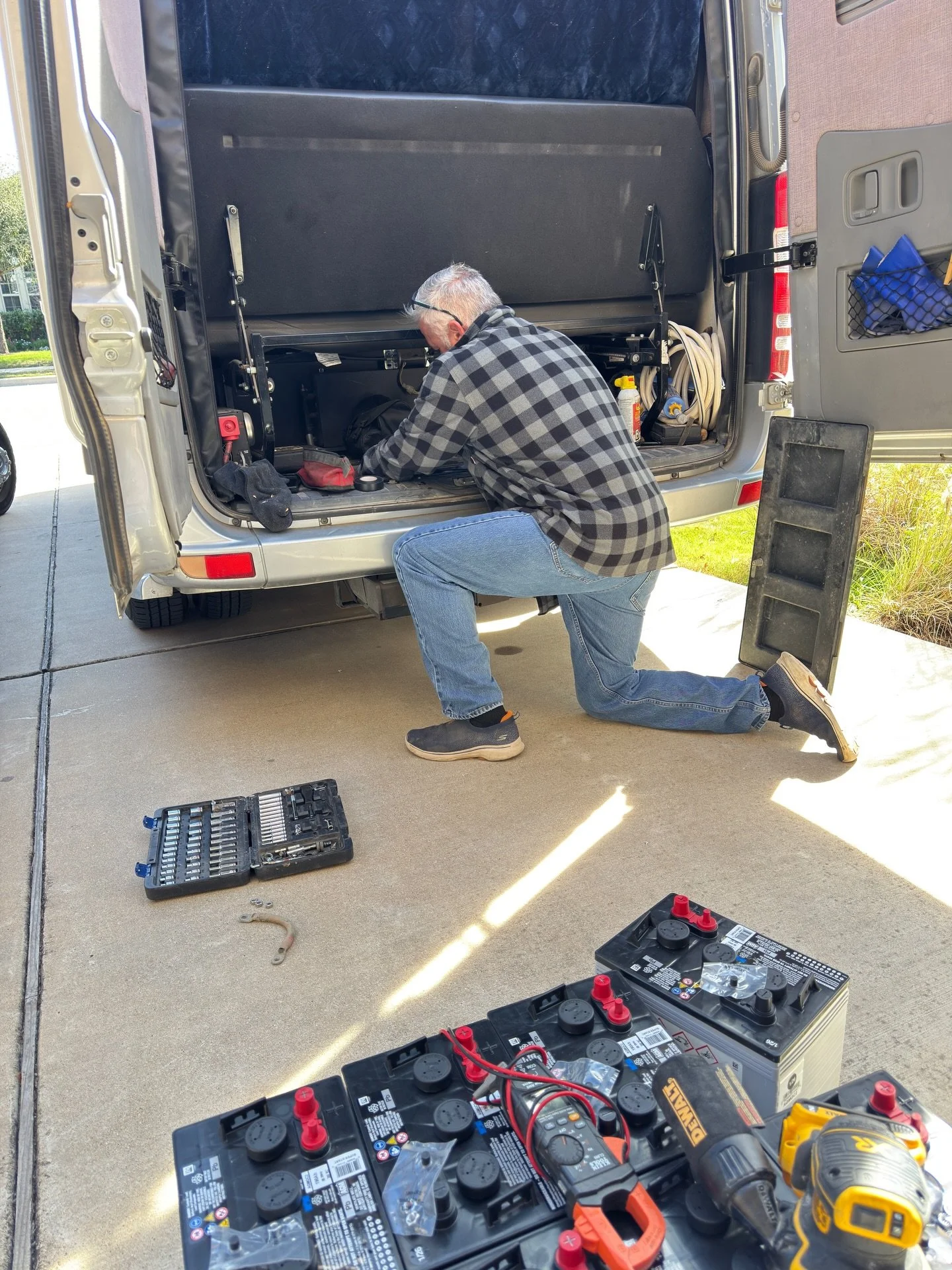 JOY is getting a new set of fresh batteries today!