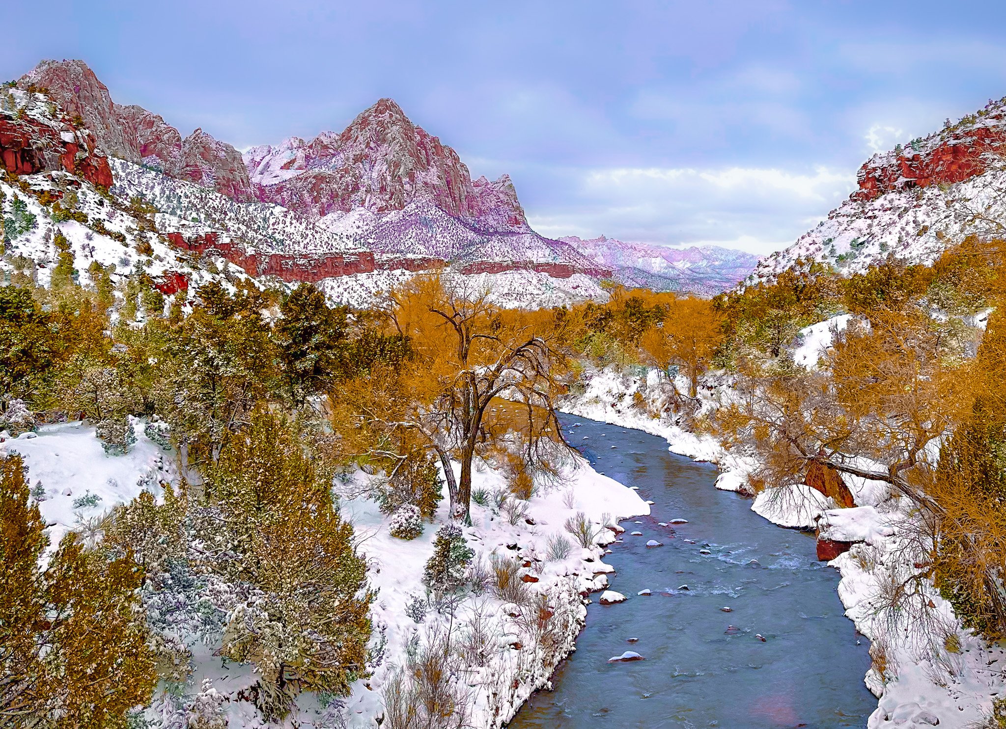 Winter at The Watchman: Capturing Zion in Snow