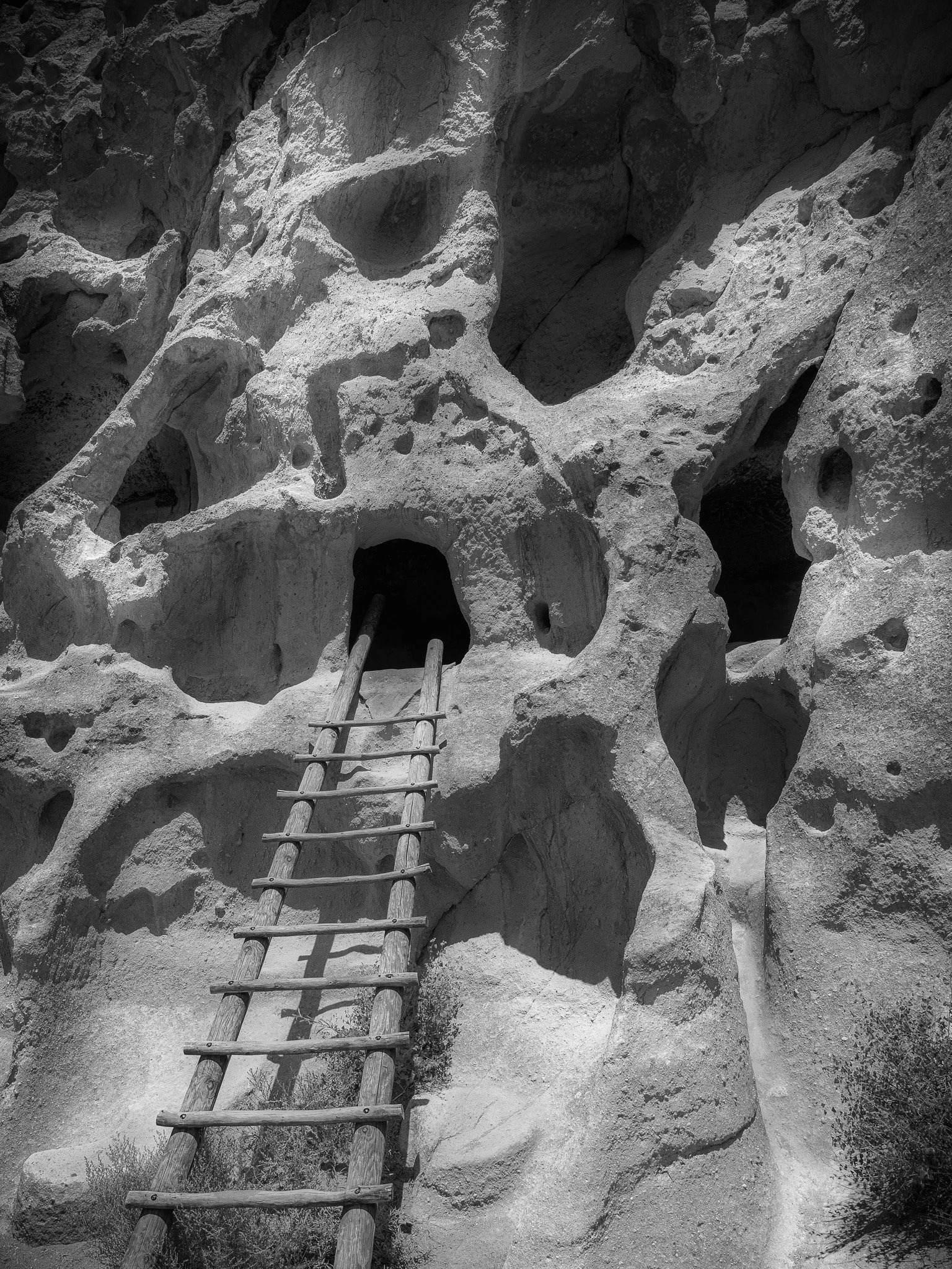 Bandelier National Monument Cliff Dwellings and Cavate Rooms