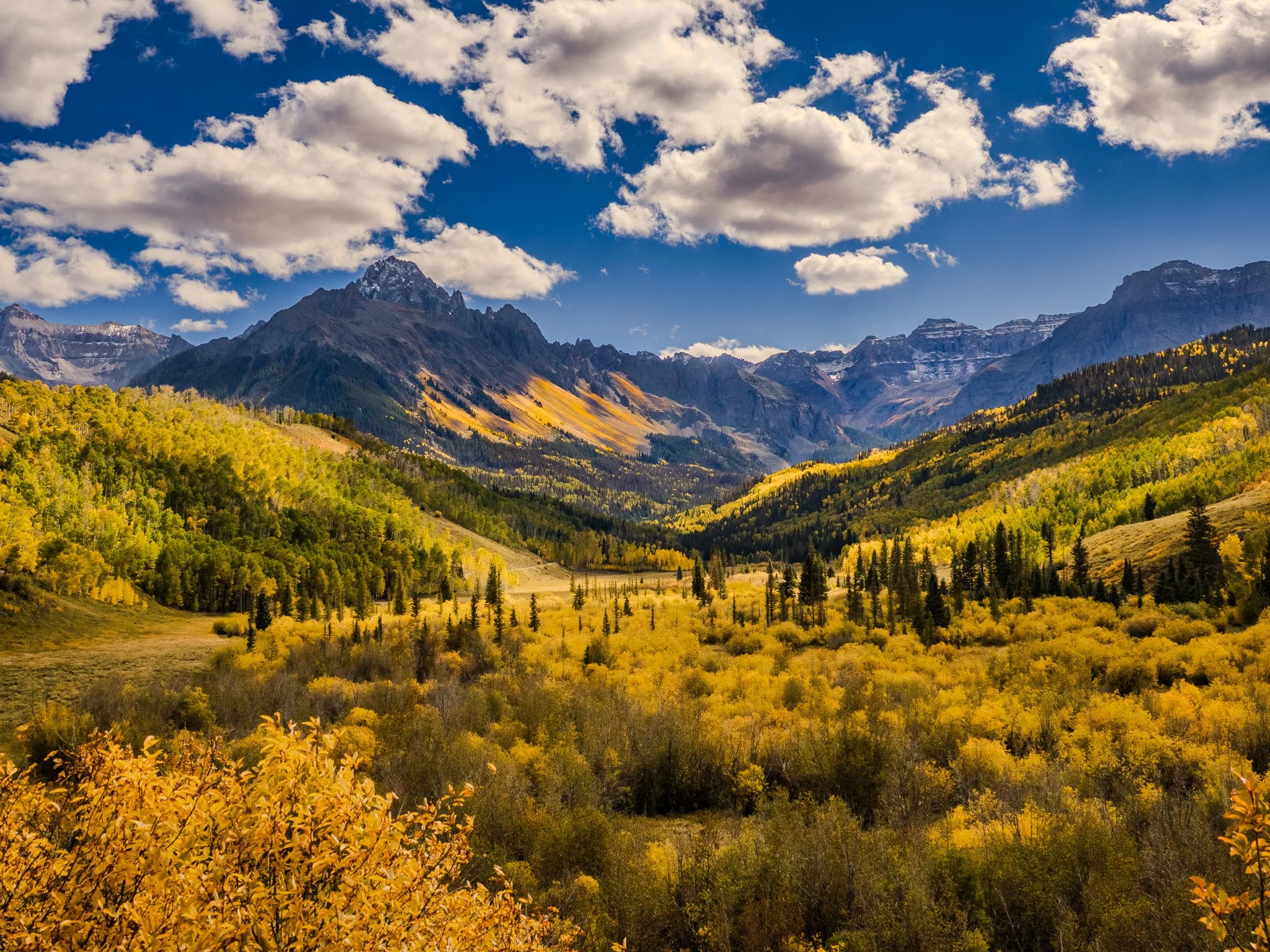Golden Autumn at Mount Sneffels