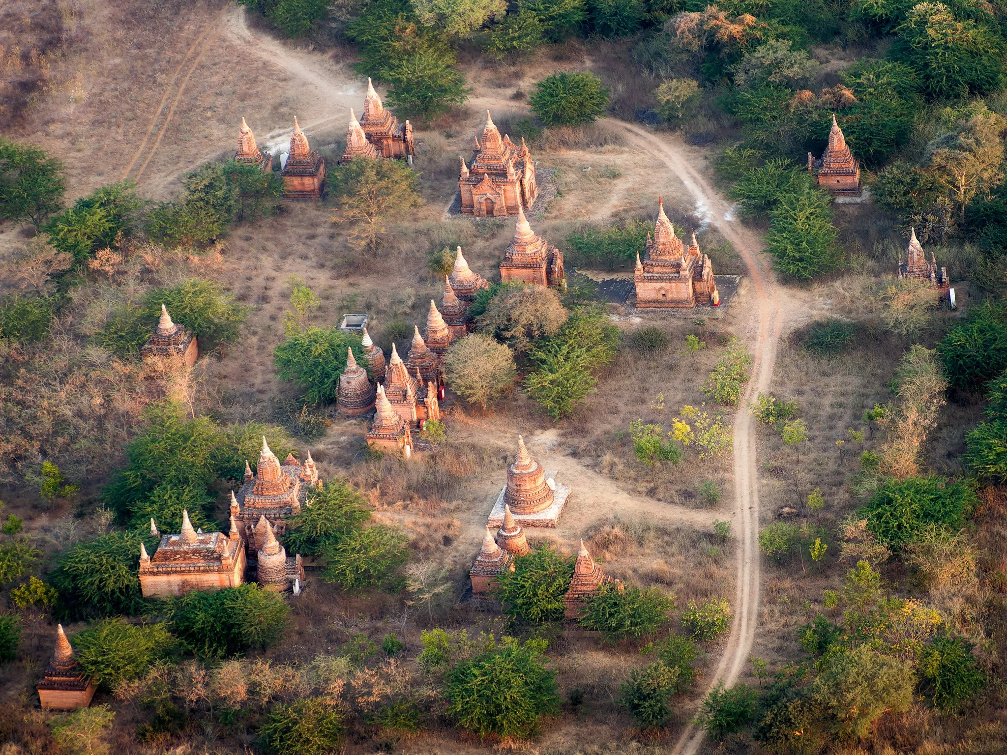 Over Bagan: Aerial Views of Myanmar’s Ancient Stupas