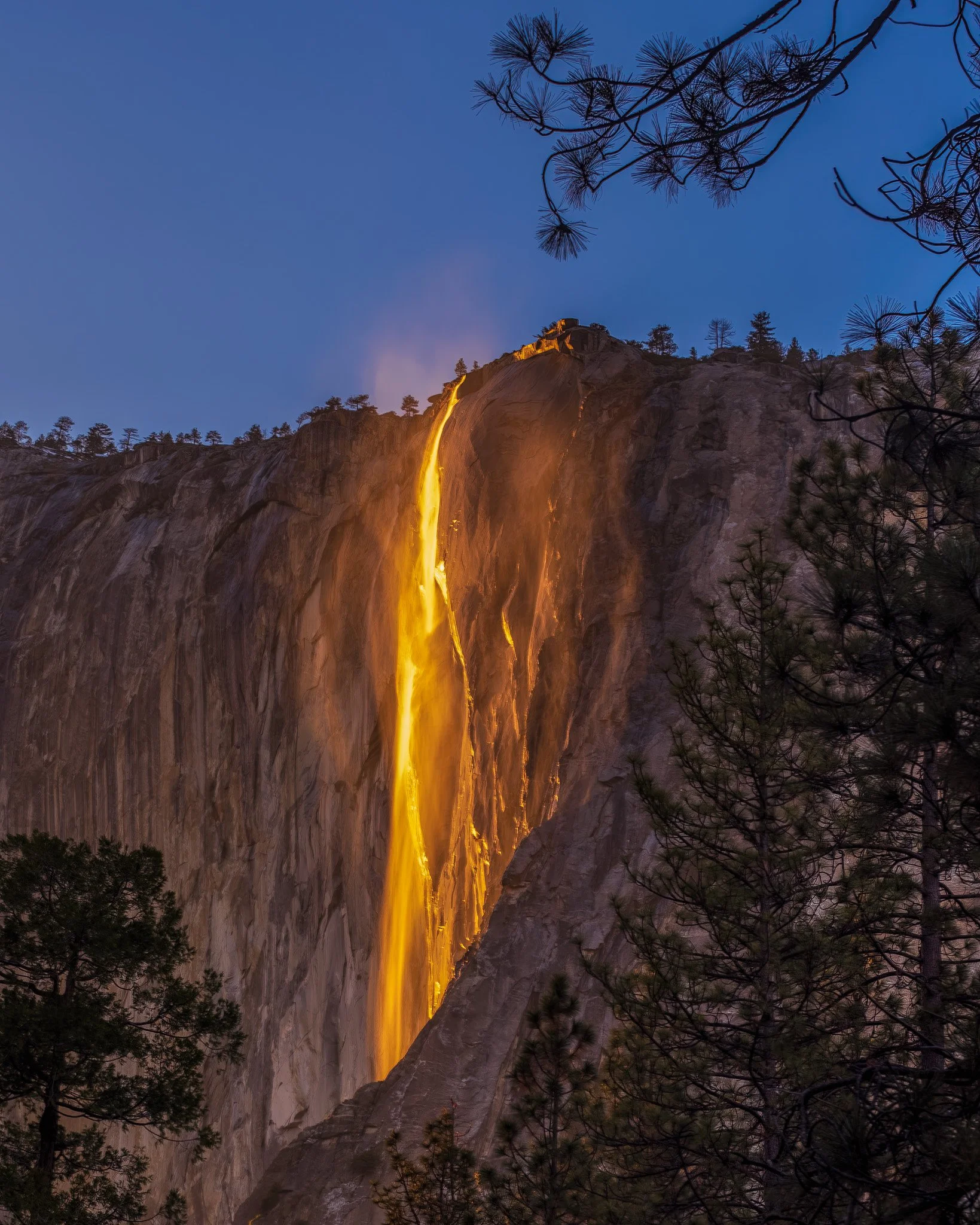 Catching the Golden Glow of Yosemite’s Horsetail Fall Firefall