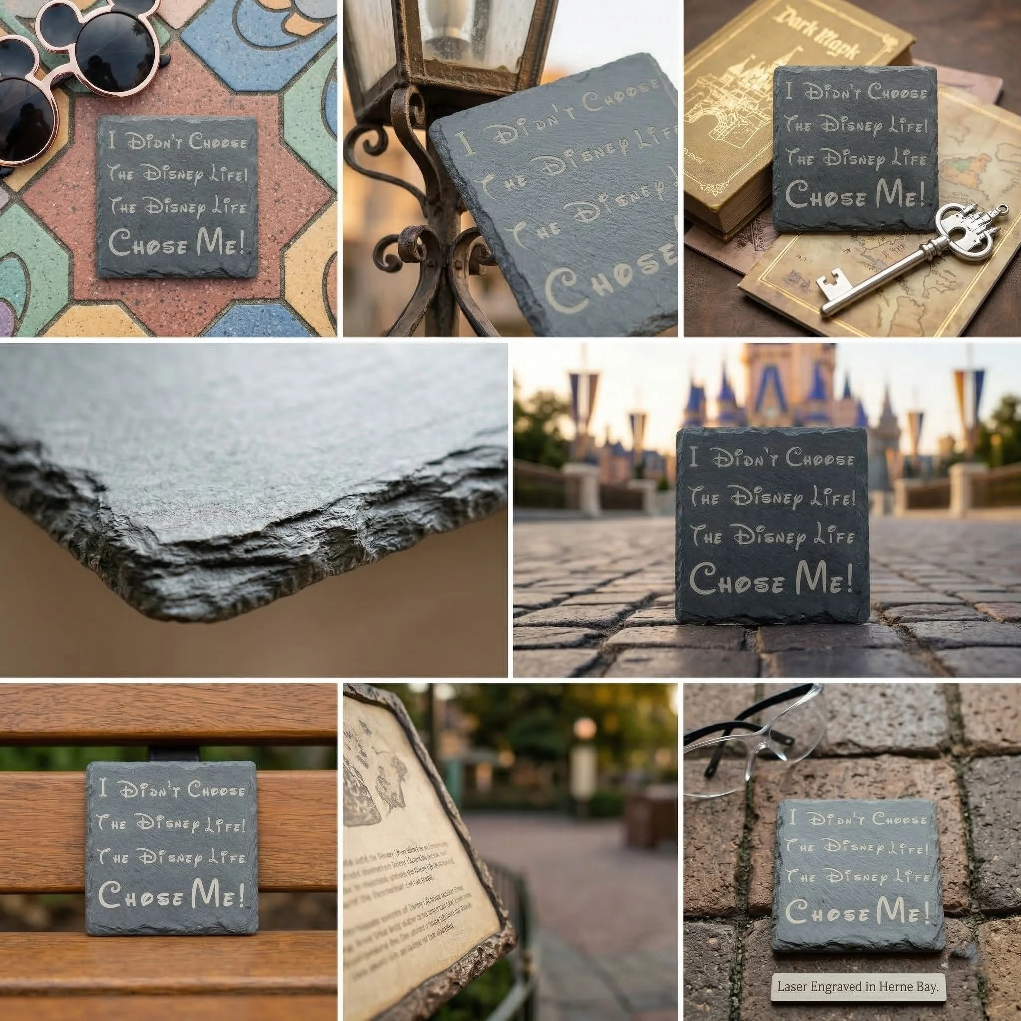 Bespoke engraved slate gift featuring a popular magical fan sentiment..png