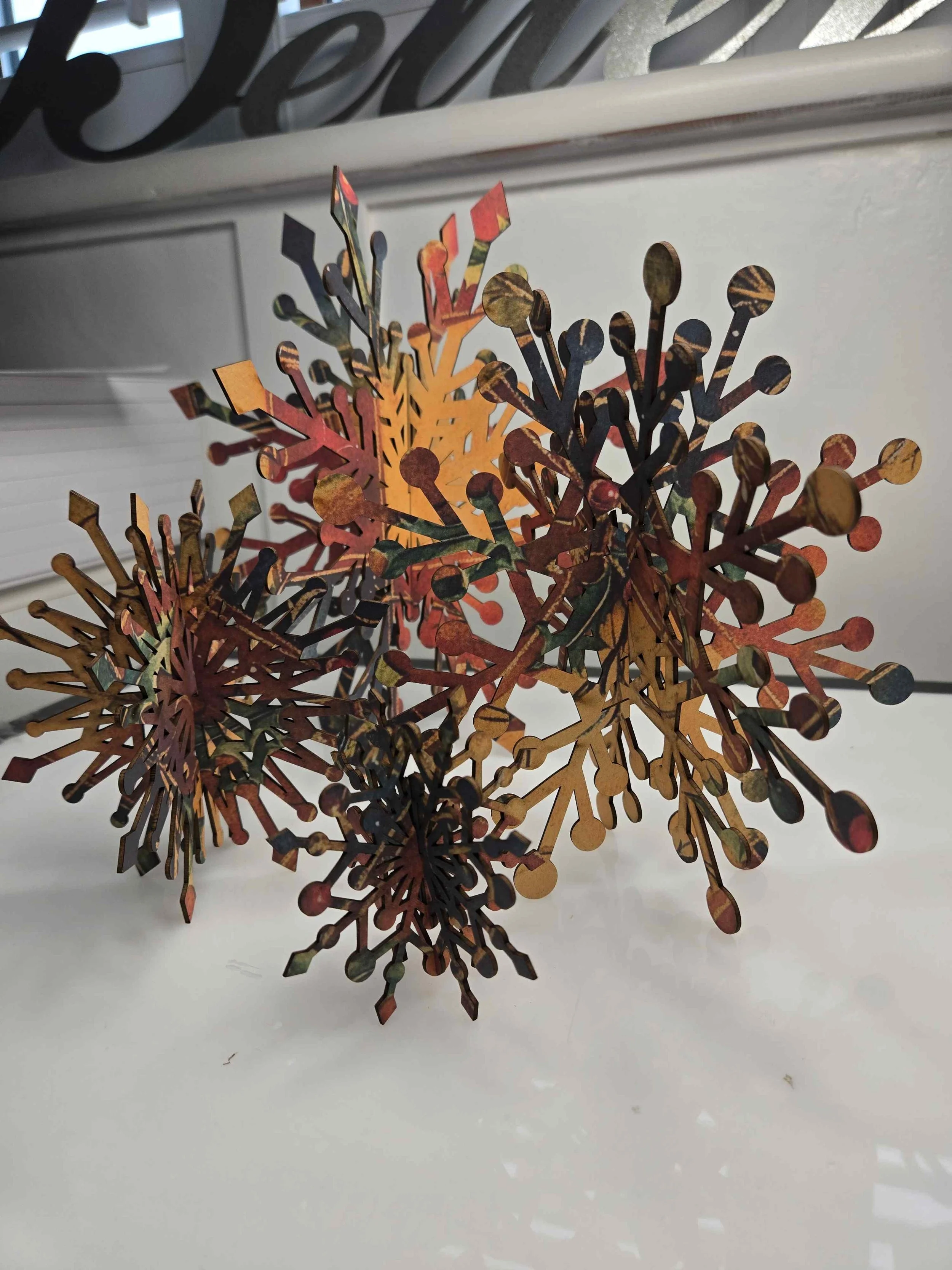 Freestanding Snowflakes all designs