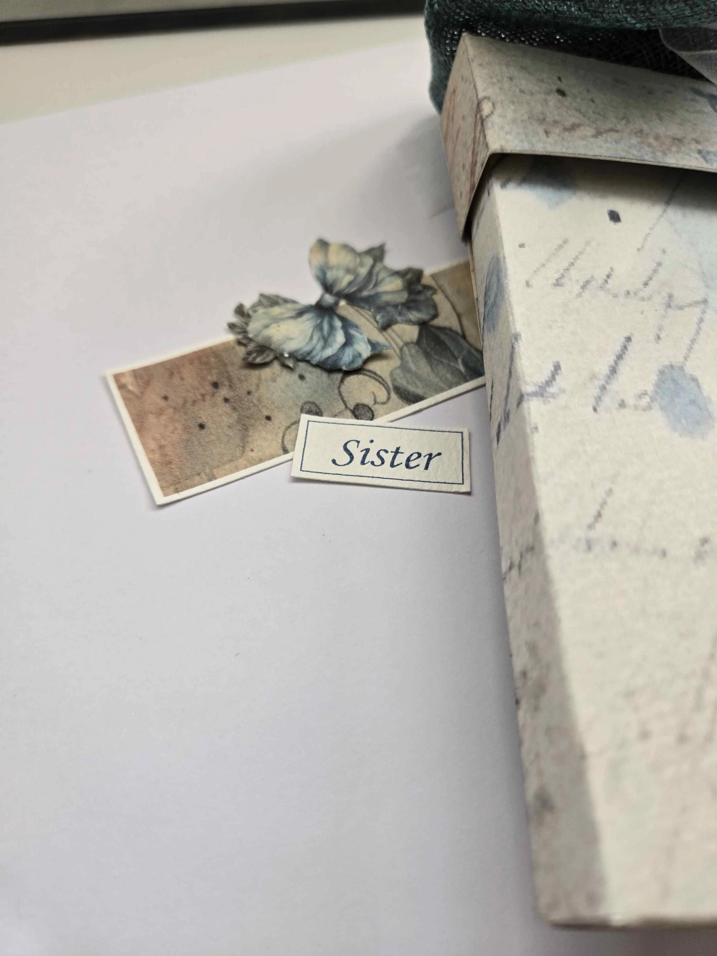 Personalised Fragranced Card - Present Butterfly Box