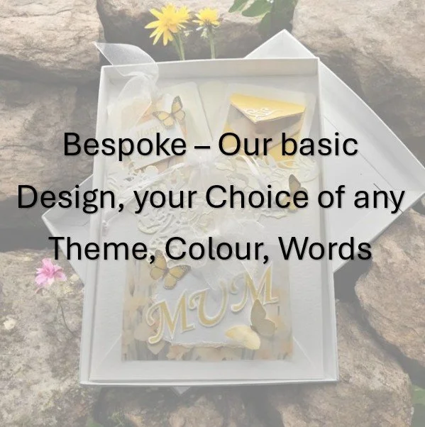 Personalised Fragranced Card - Envelope Card - BESPOKE TO YOU - You choose the theme - Apples to Zulus - Any Theme