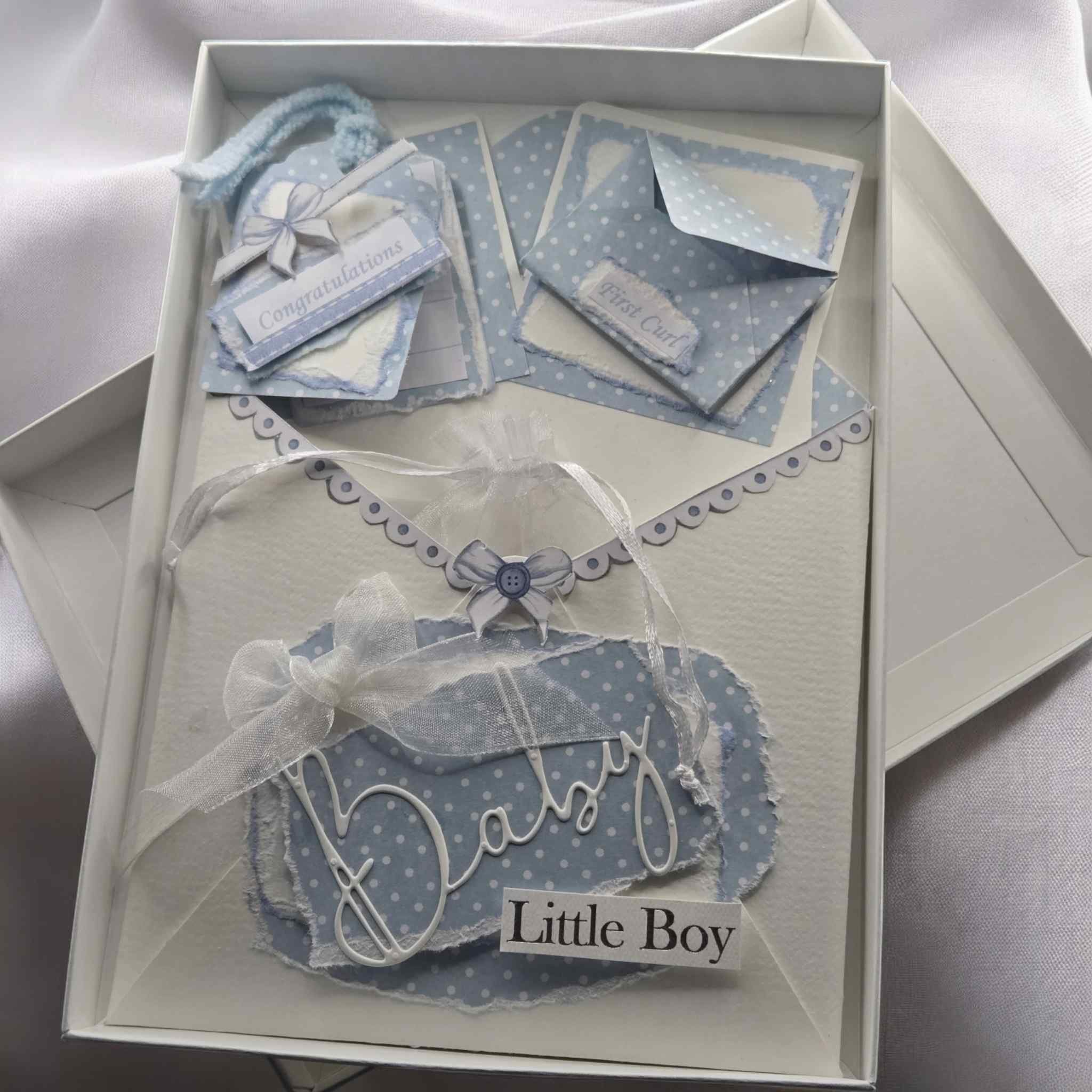 Personalised Card - Envelope Card - Baby - Boxed